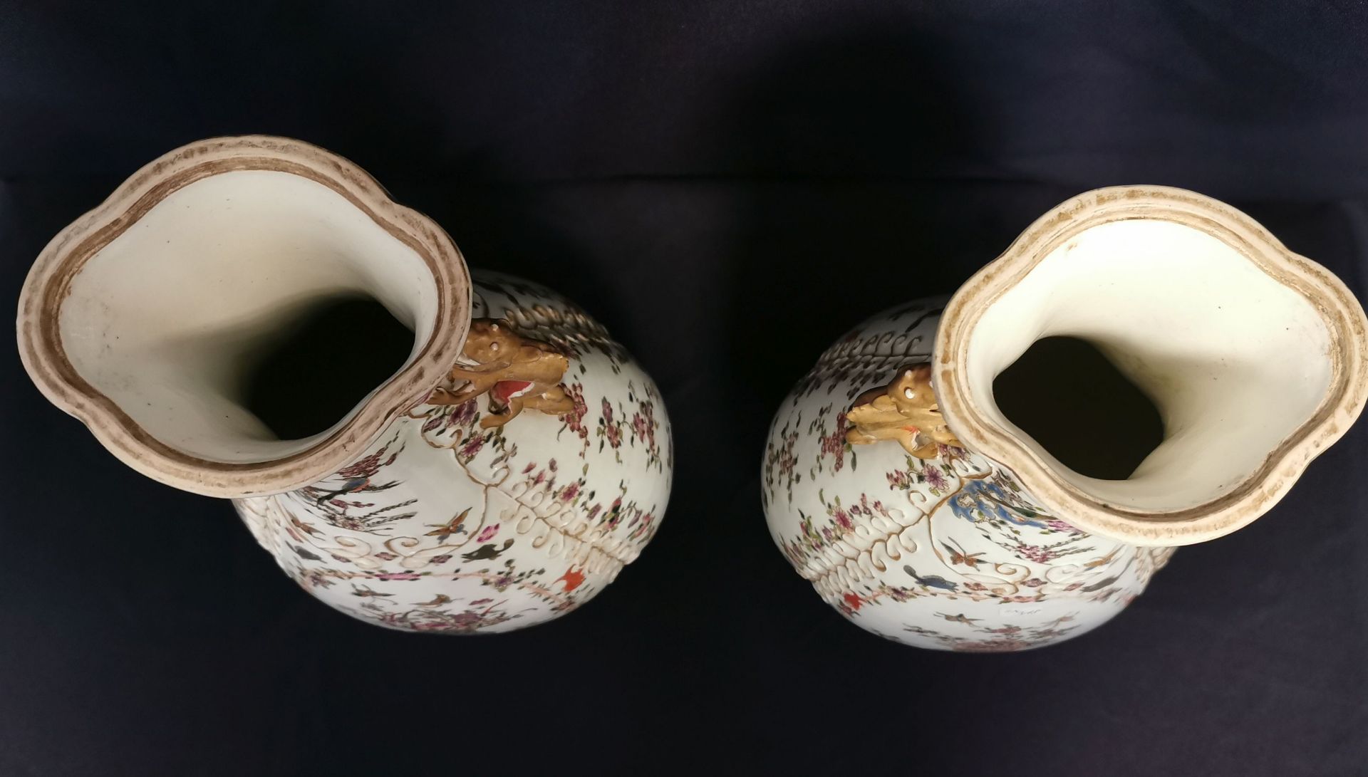 VASES WITH DRAGON HANDLES - Image 3 of 5