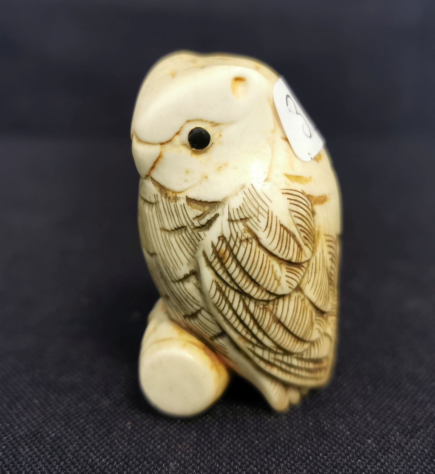 NETSUKE: OWL - Image 2 of 4