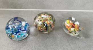 3 PAPERWEIGHTS
