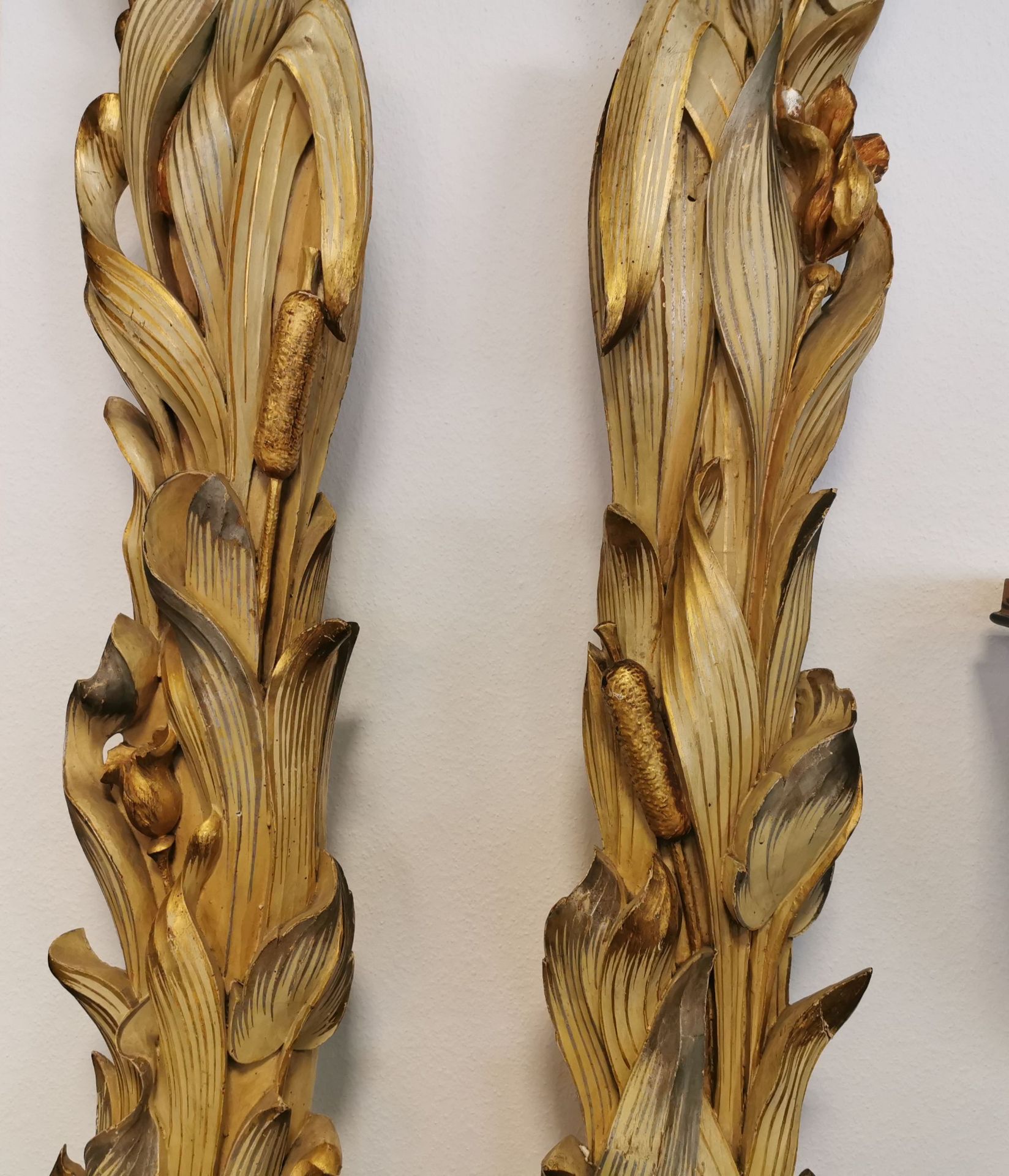 PAAR FLORALE JUGENDSTIL - PILASTER - Bild 4 aus 8