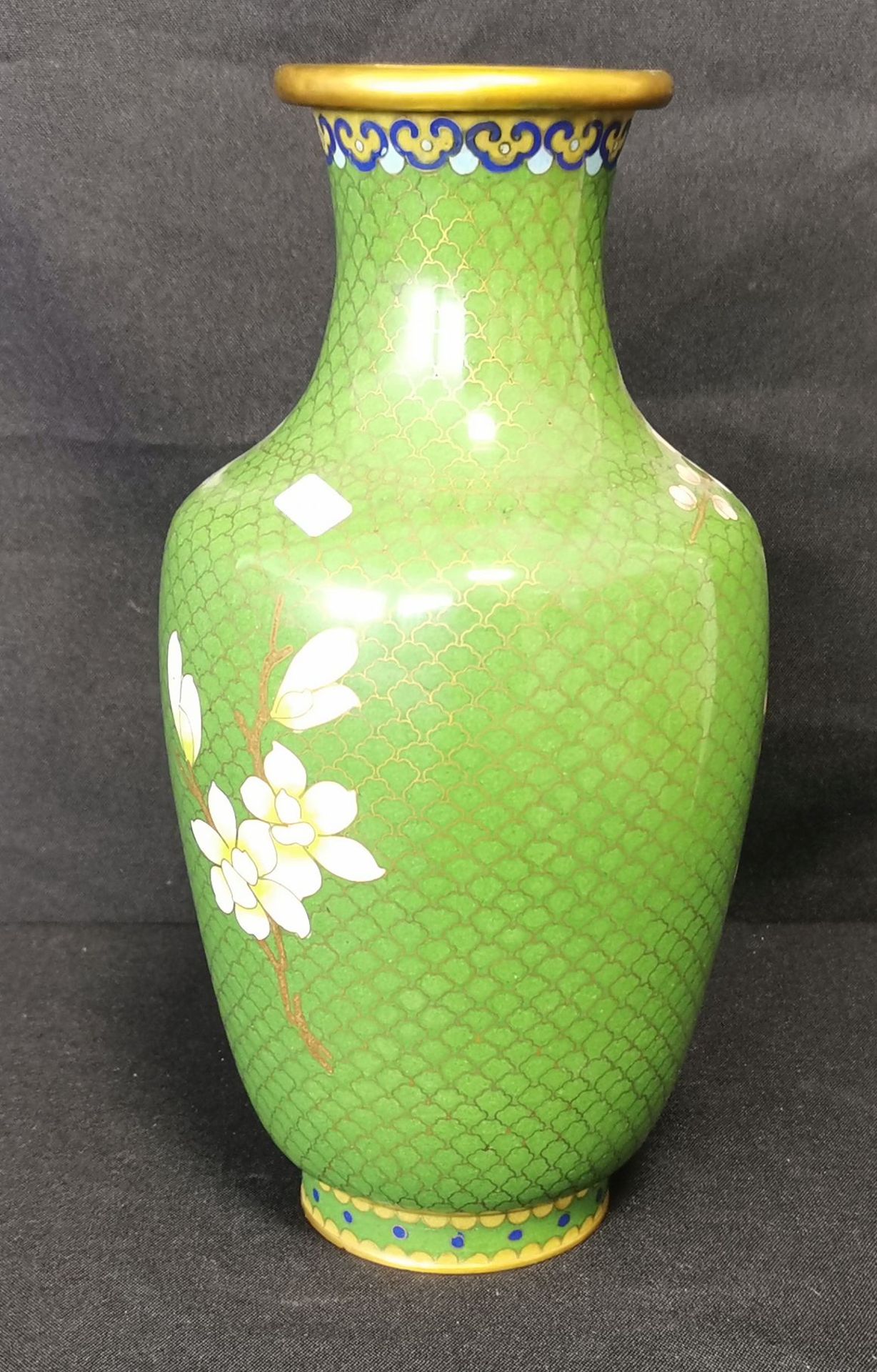 CLOISONNE VASE - Bild 3 aus 4