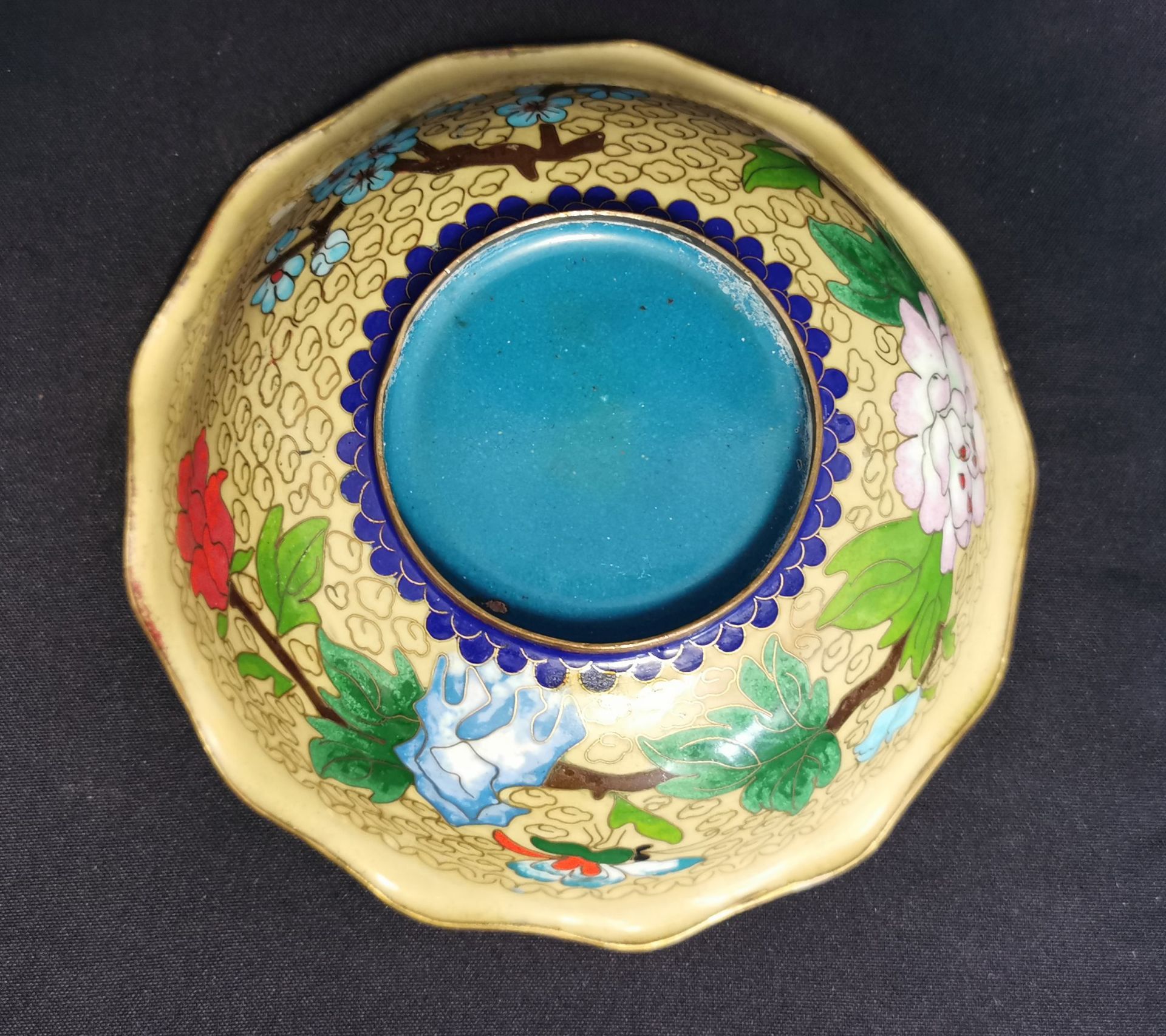 CLOISONNE SCHALE - Bild 3 aus 3