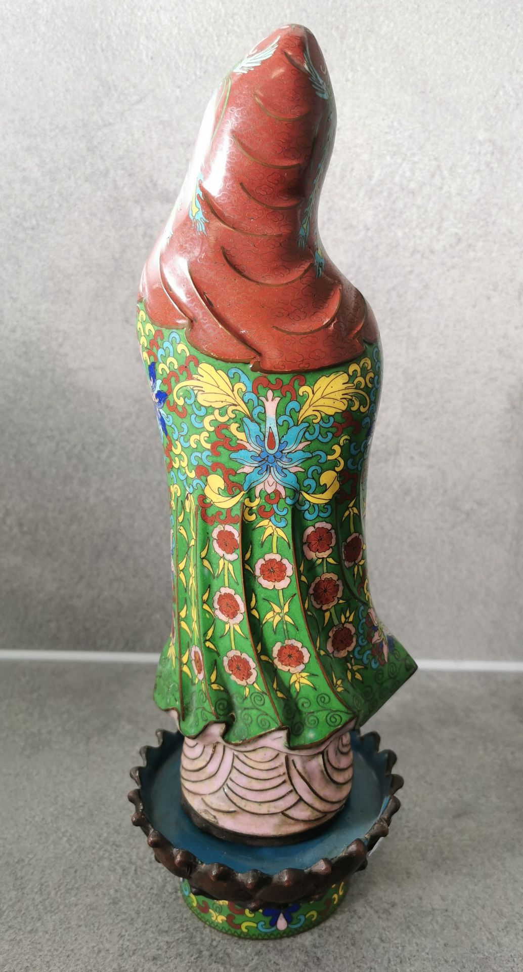 CLOISONNÉ - GUANYIN - Image 6 of 7