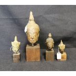 4 BUDDHAKÖPFE