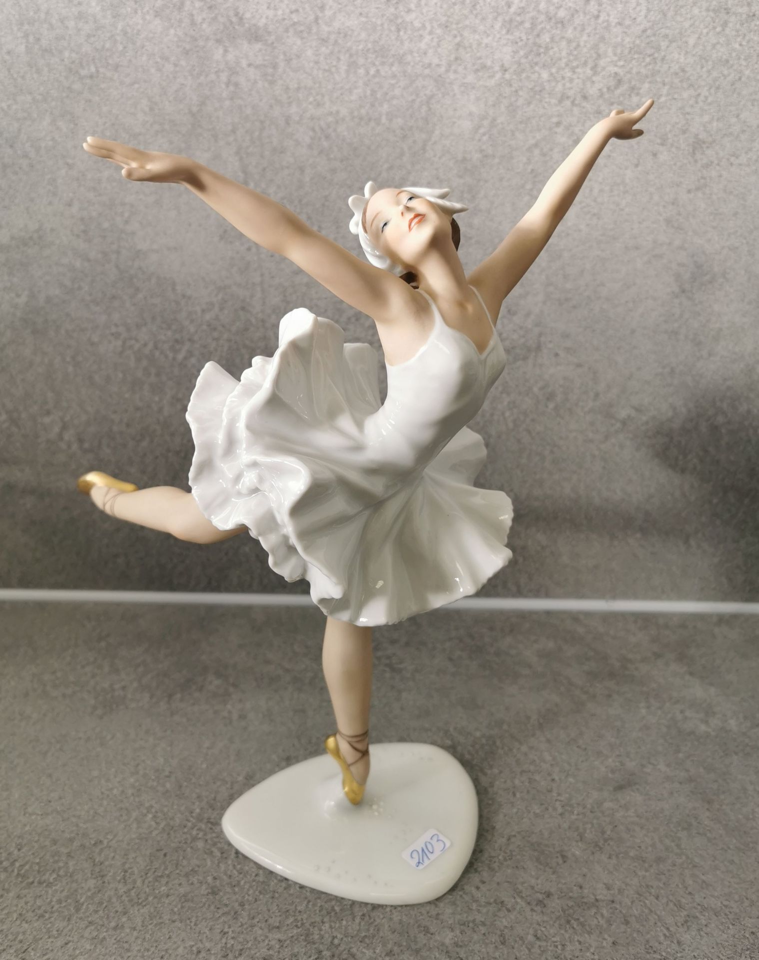 POREZELLANFIGUR "BALLERINA"