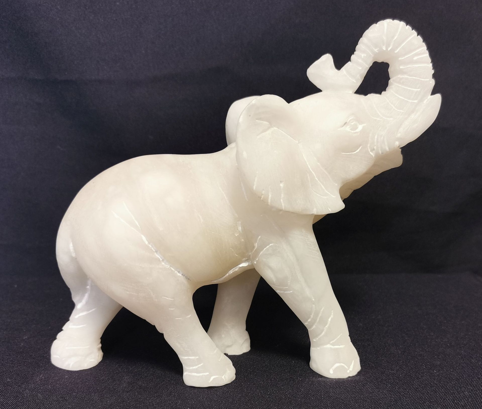 ALABASTER ELEPHANT - Image 3 of 5