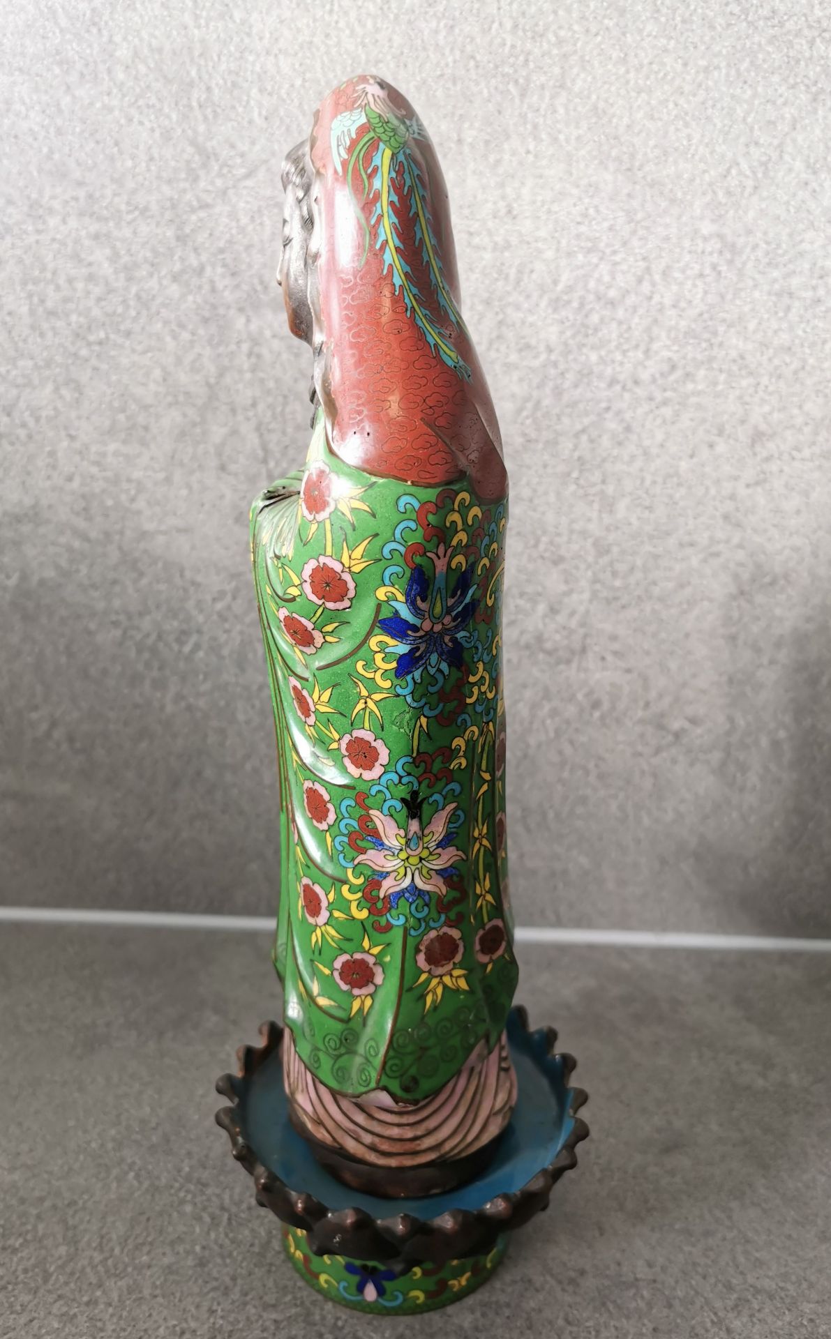 CLOISONNÉ - GUANYIN - Bild 5 aus 7