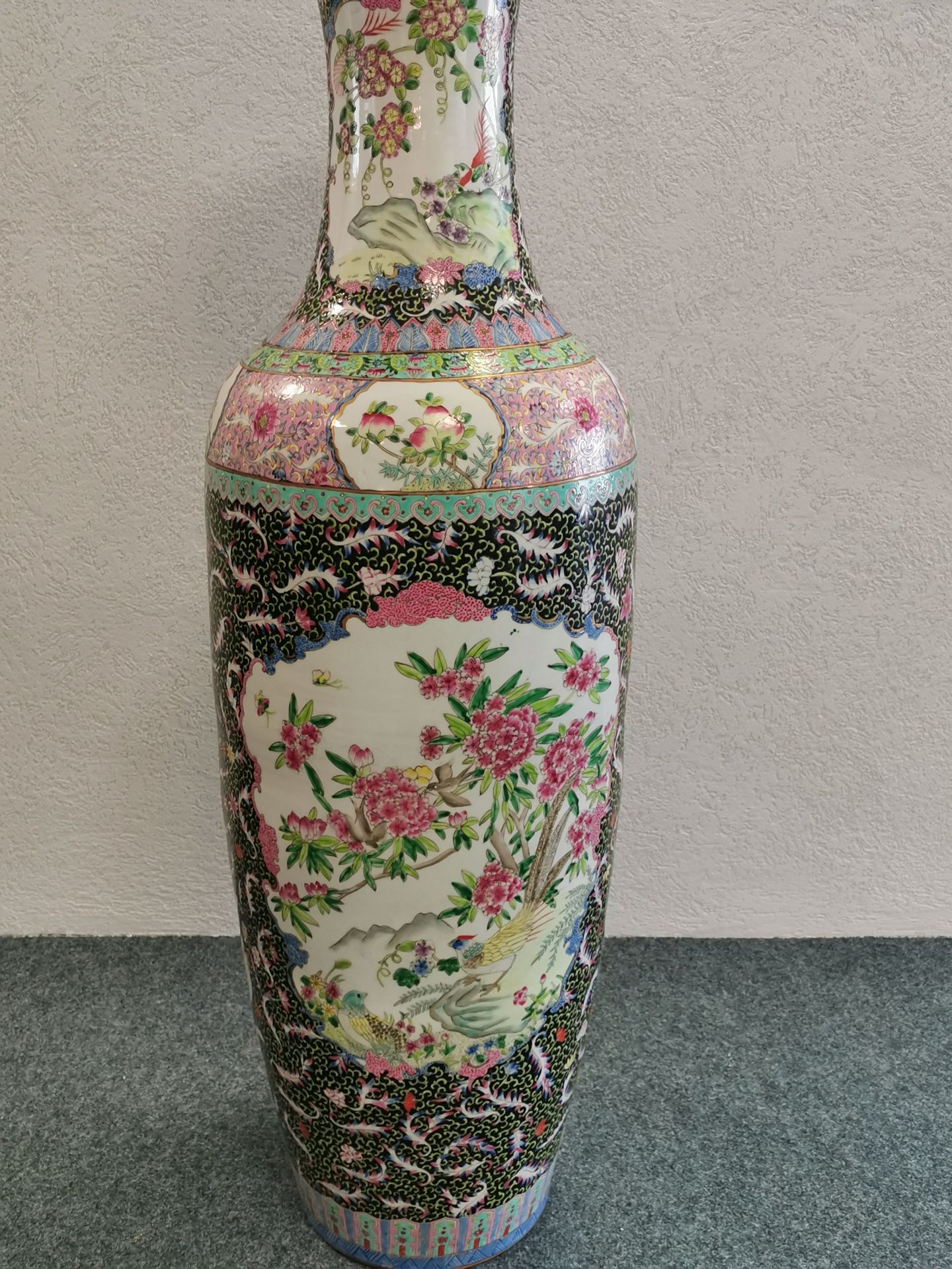 LARGE CHINESE VASE - Image 5 of 10