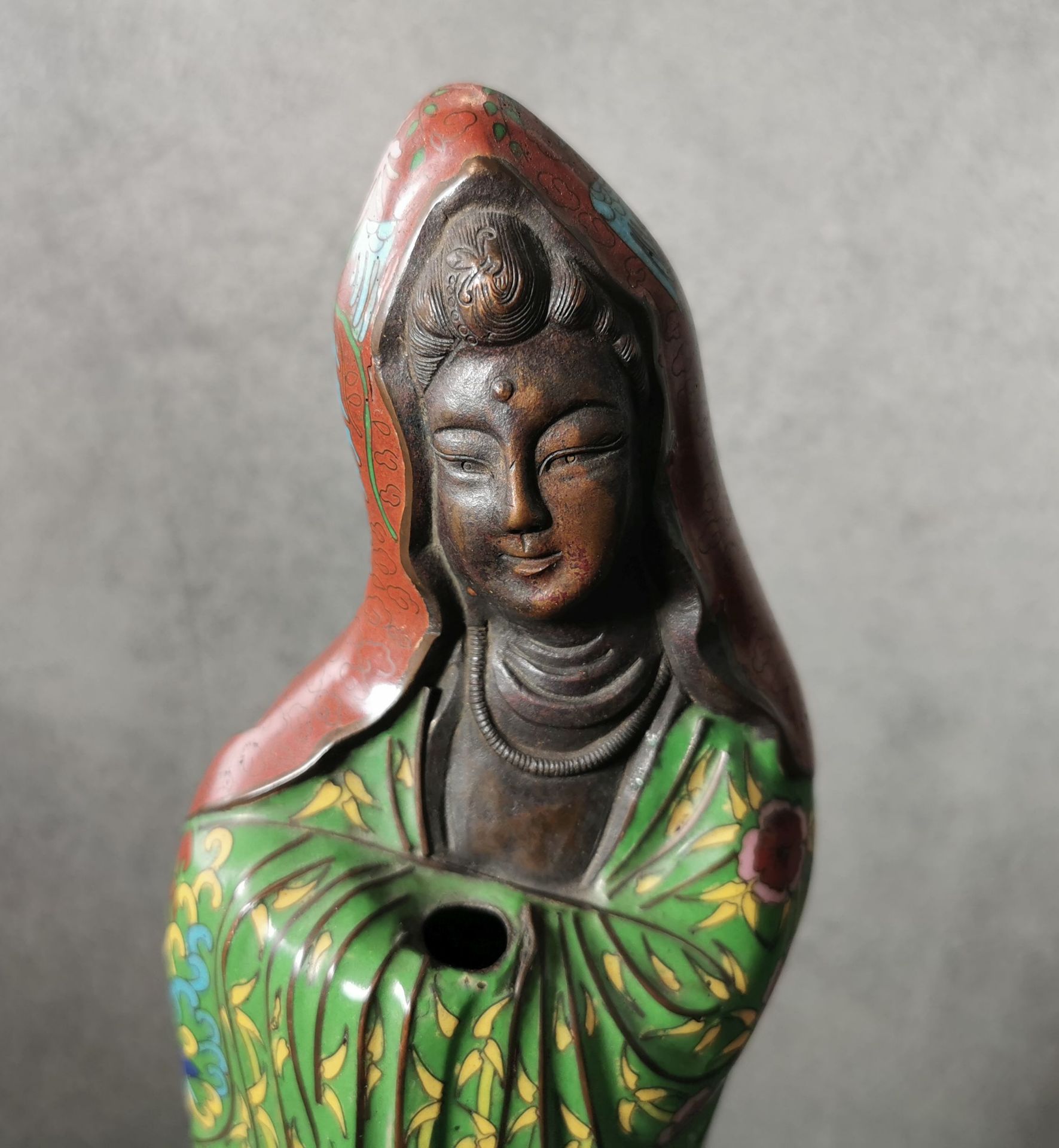 CLOISONNÉ - GUANYIN - Bild 4 aus 7