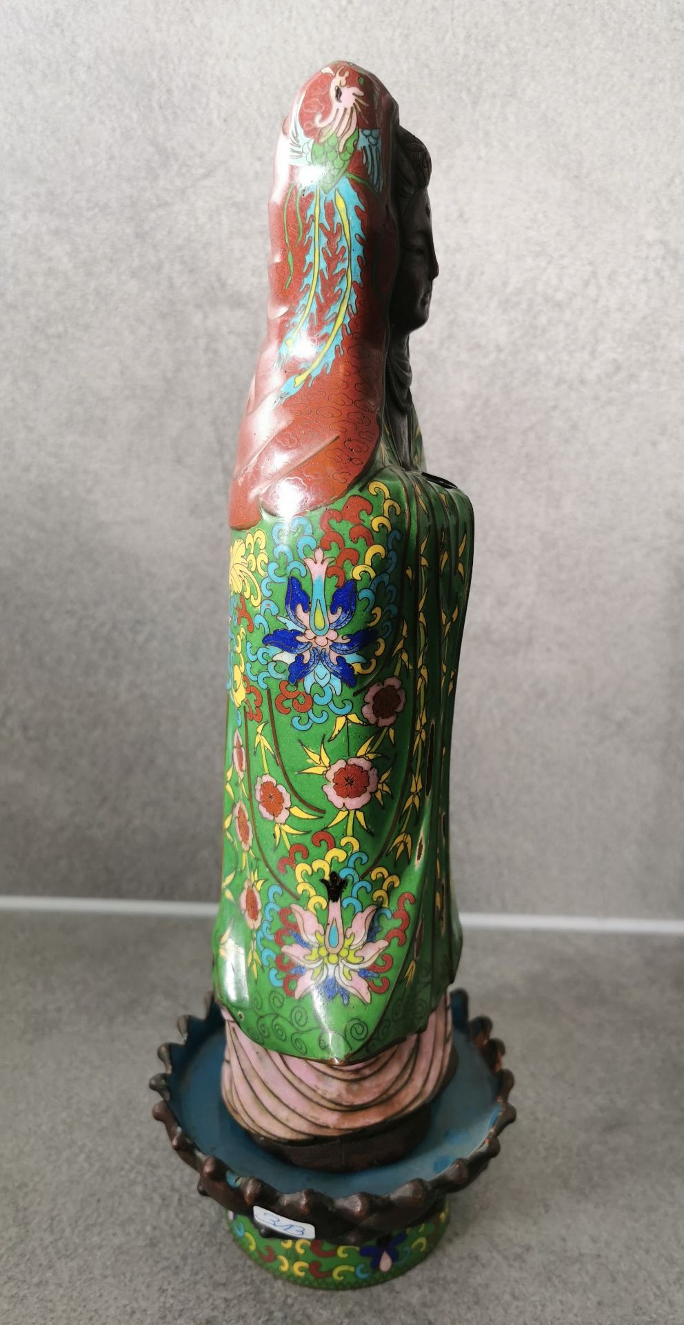 CLOISONNÉ - GUANYIN - Image 7 of 7