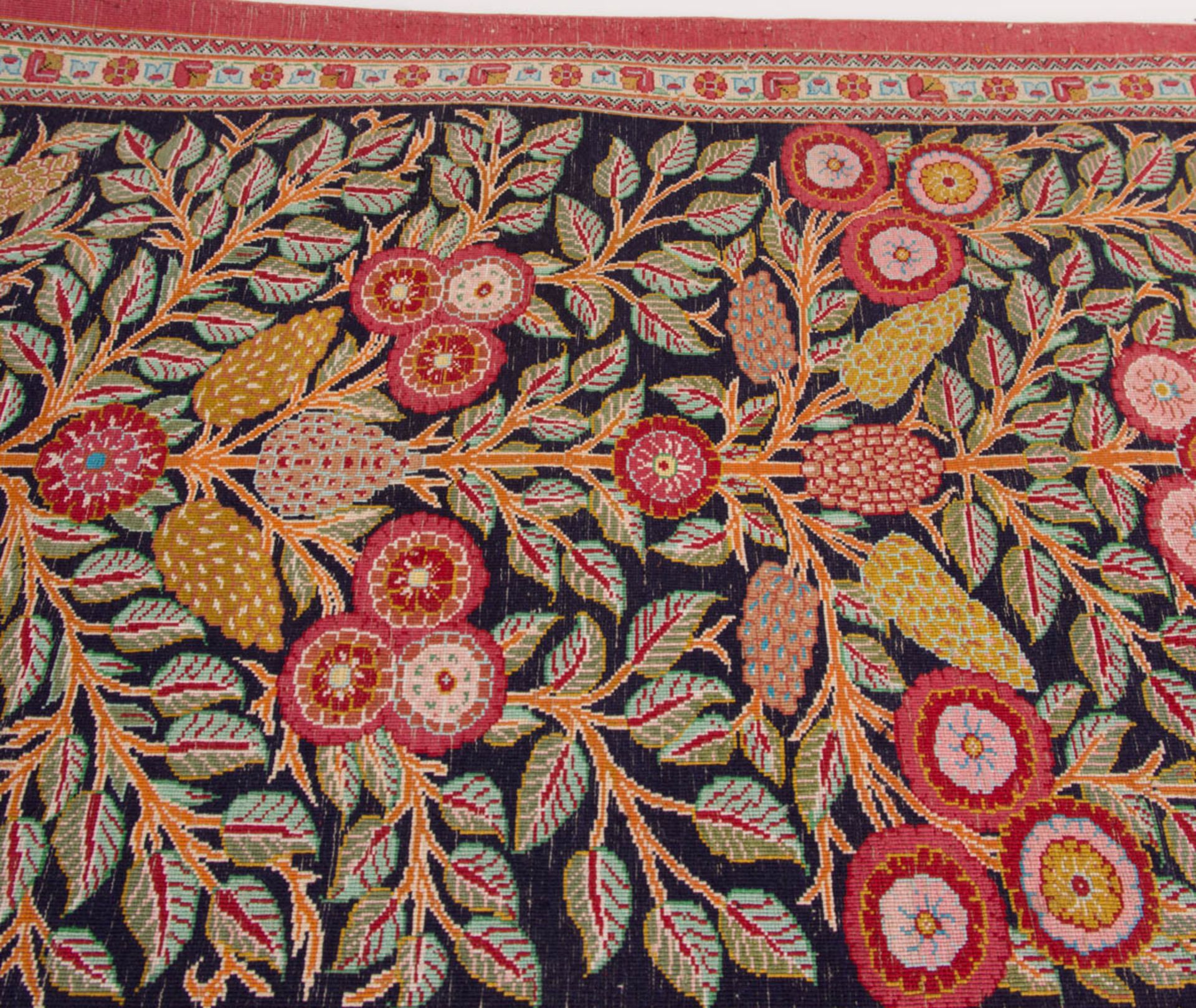 Ghom-Teppich mit floralem Muster, Persien. - Bild 8 aus 8