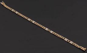 Damenarmband aus 585er Gelbgold.