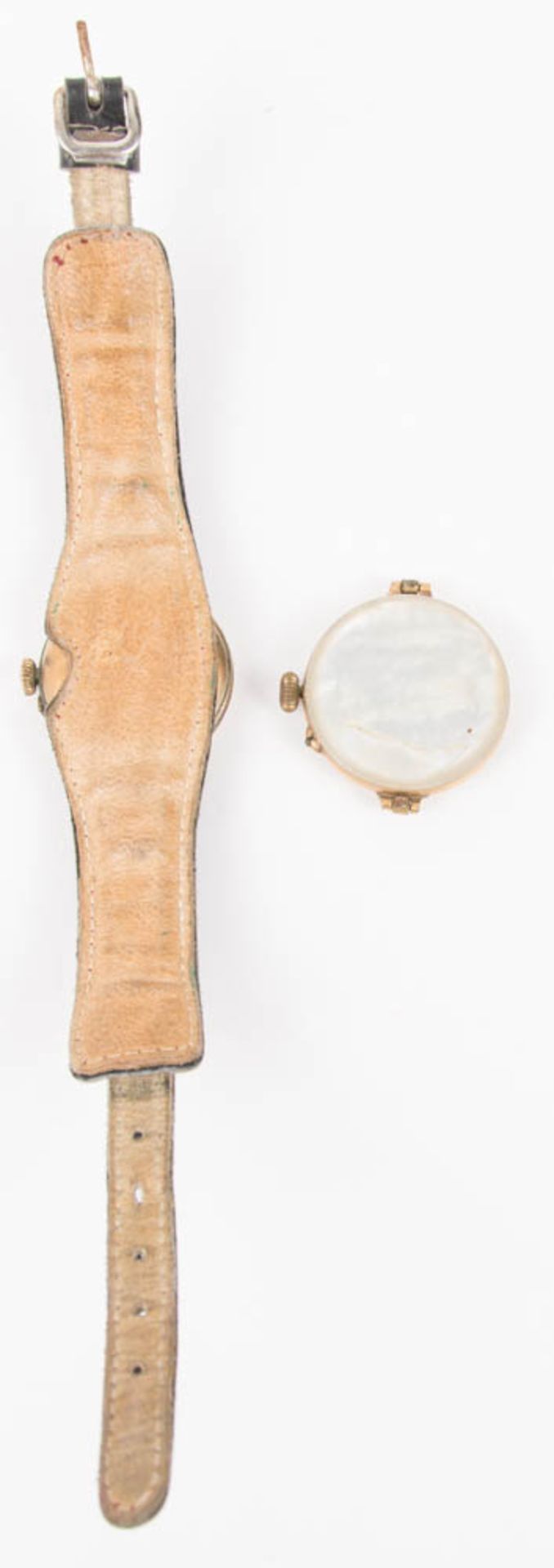Zwei historische Armbanduhren 19./20. Jh. - Bild 4 aus 6