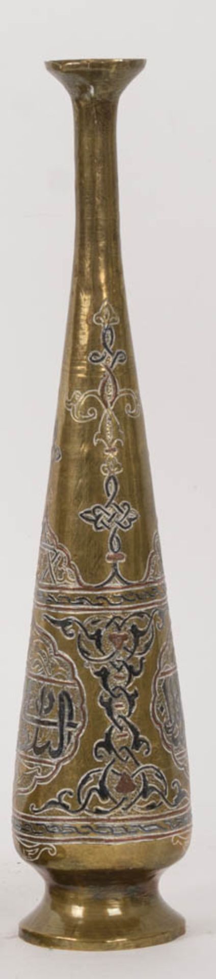 Persische Vase, Messing. - Bild 4 aus 4