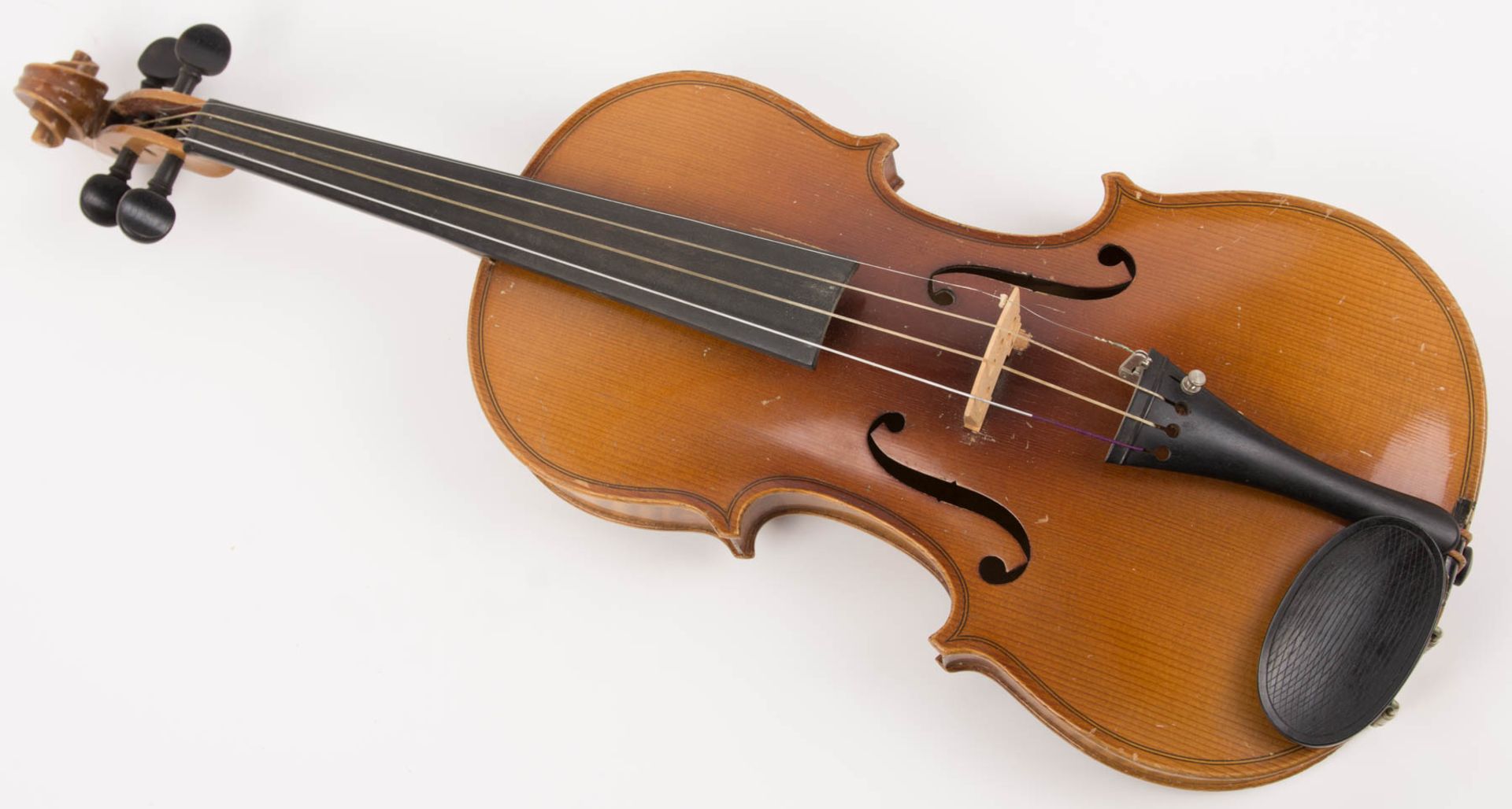 Sächsische 4/4 Violine im Geigenkasten, Deutschland, 1. Hälfte 20. Jh. - Bild 2 aus 9