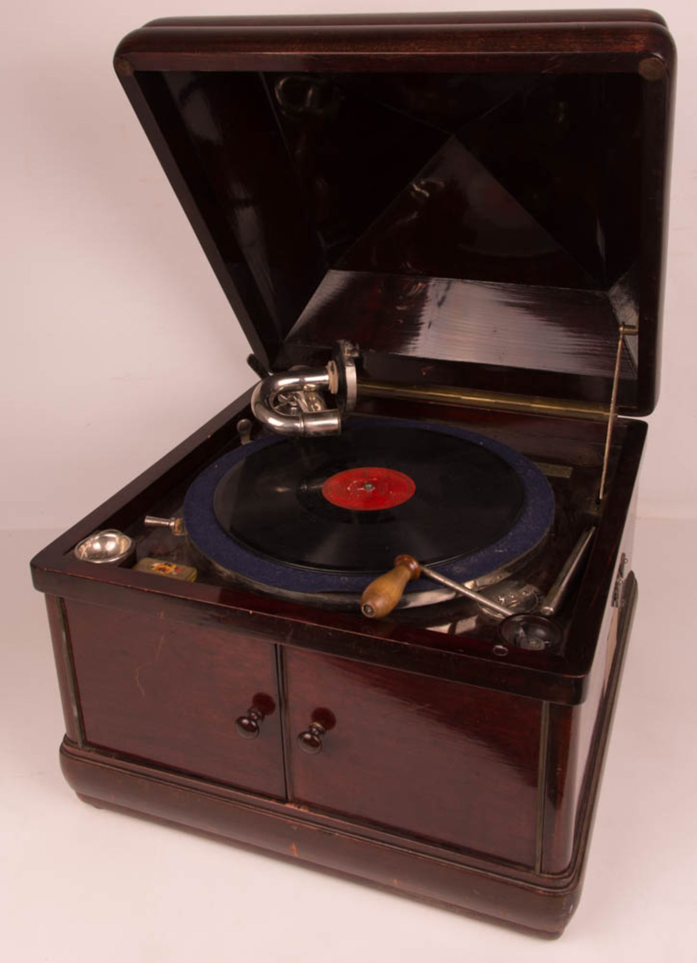 Grammophon, Polyphon Musikwerk, um 1920. - Bild 3 aus 14