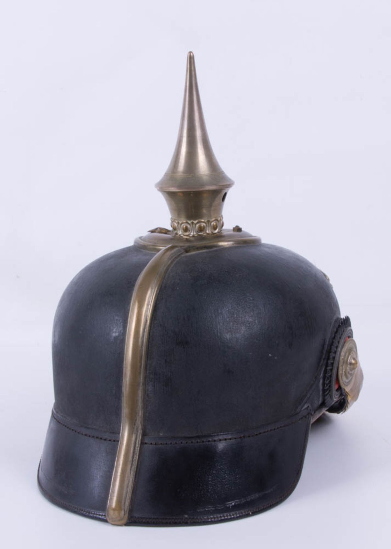 Baden: Pickelhaube, 1. Badisches Leib-Grenadier- Regt. Nr.109., Karlsruhe. - Bild 16 aus 25