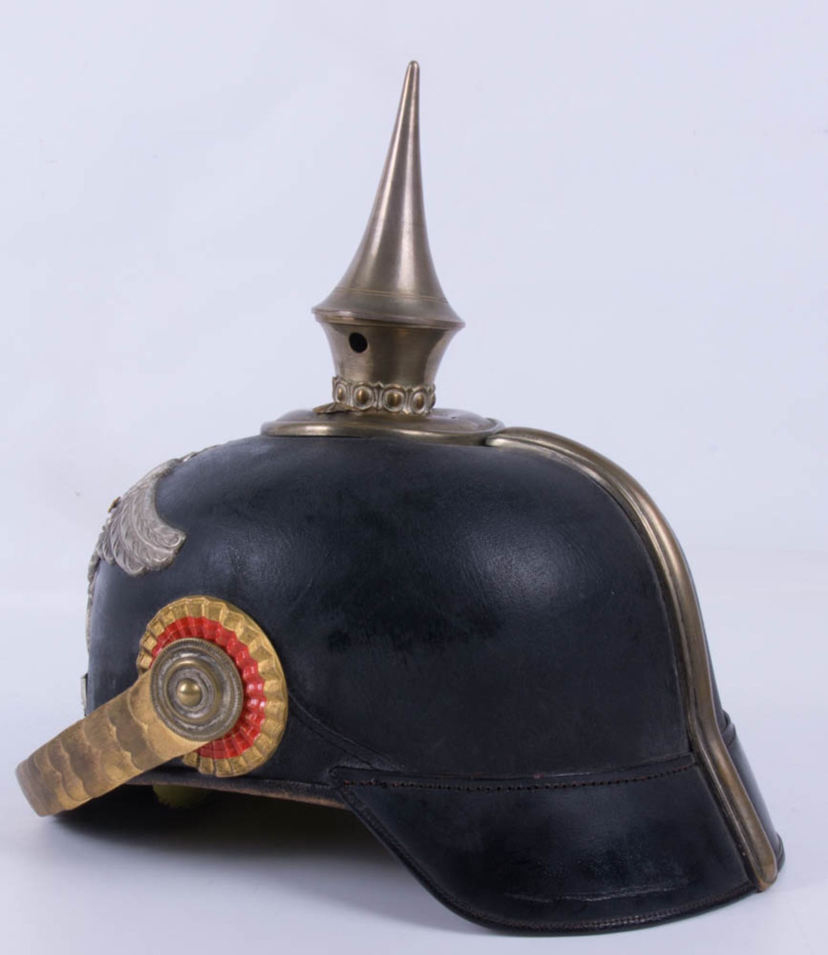 Baden: Pickelhaube, 1. Badisches Leib-Grenadier- Regt. Nr.109., Karlsruhe. - Bild 17 aus 25