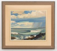 C. Anthony Law, Breakers - Cross Island Nova Scotia, Öl auf Birkenholzplatte/ oil on birch wood, 197