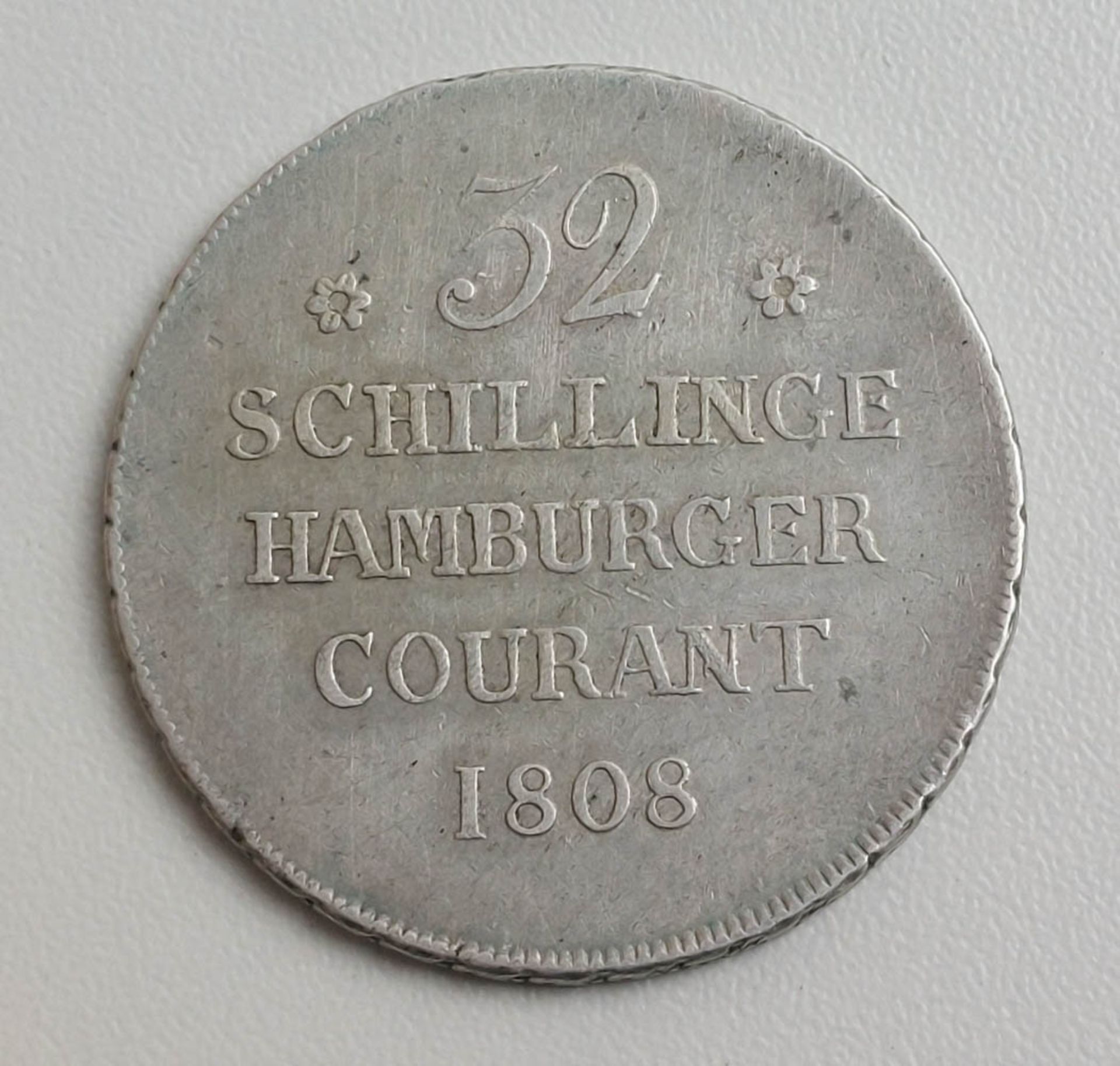 Hamburg 32 Schilling, 1808. - Bild 3 aus 3