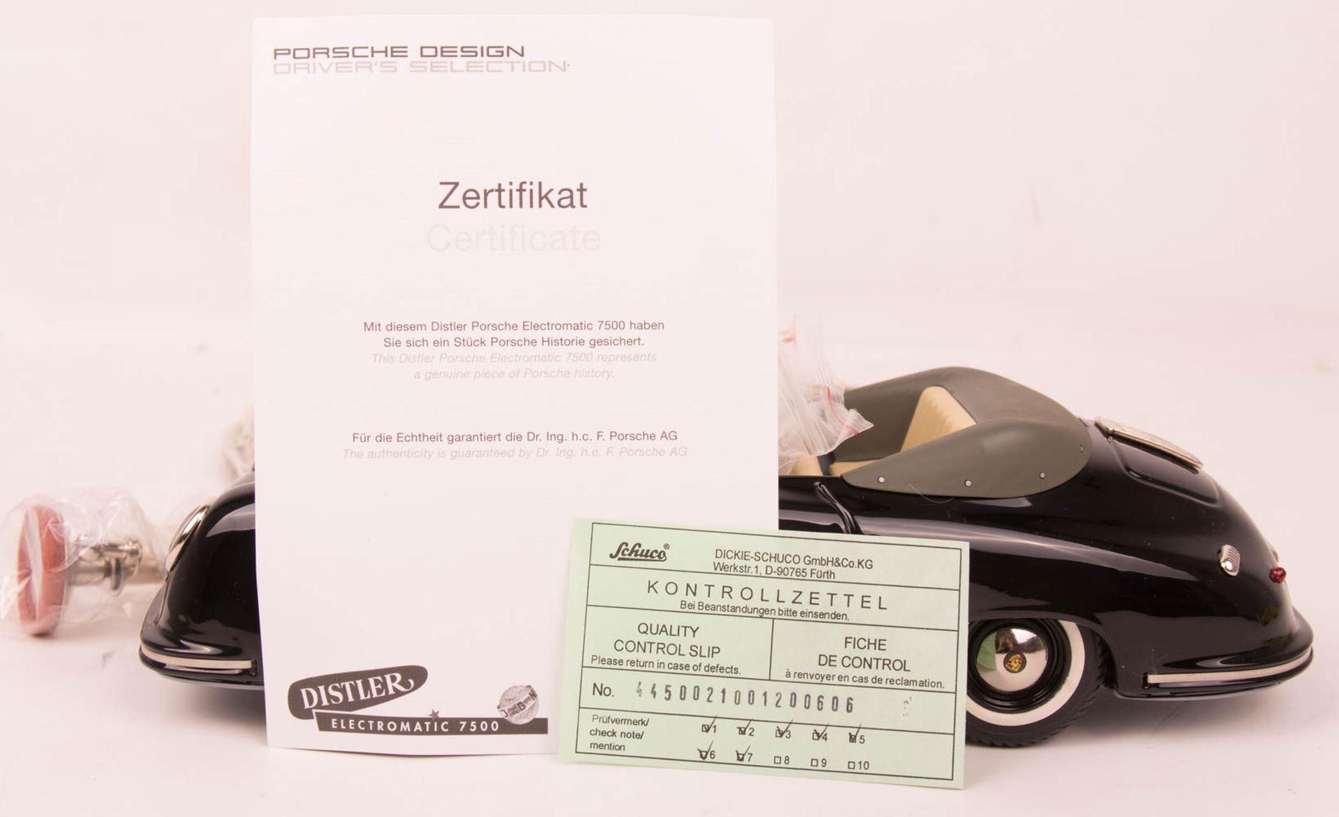Modellauto Distler Electromatic 7500 Porsche (Replika). - Bild 7 aus 16