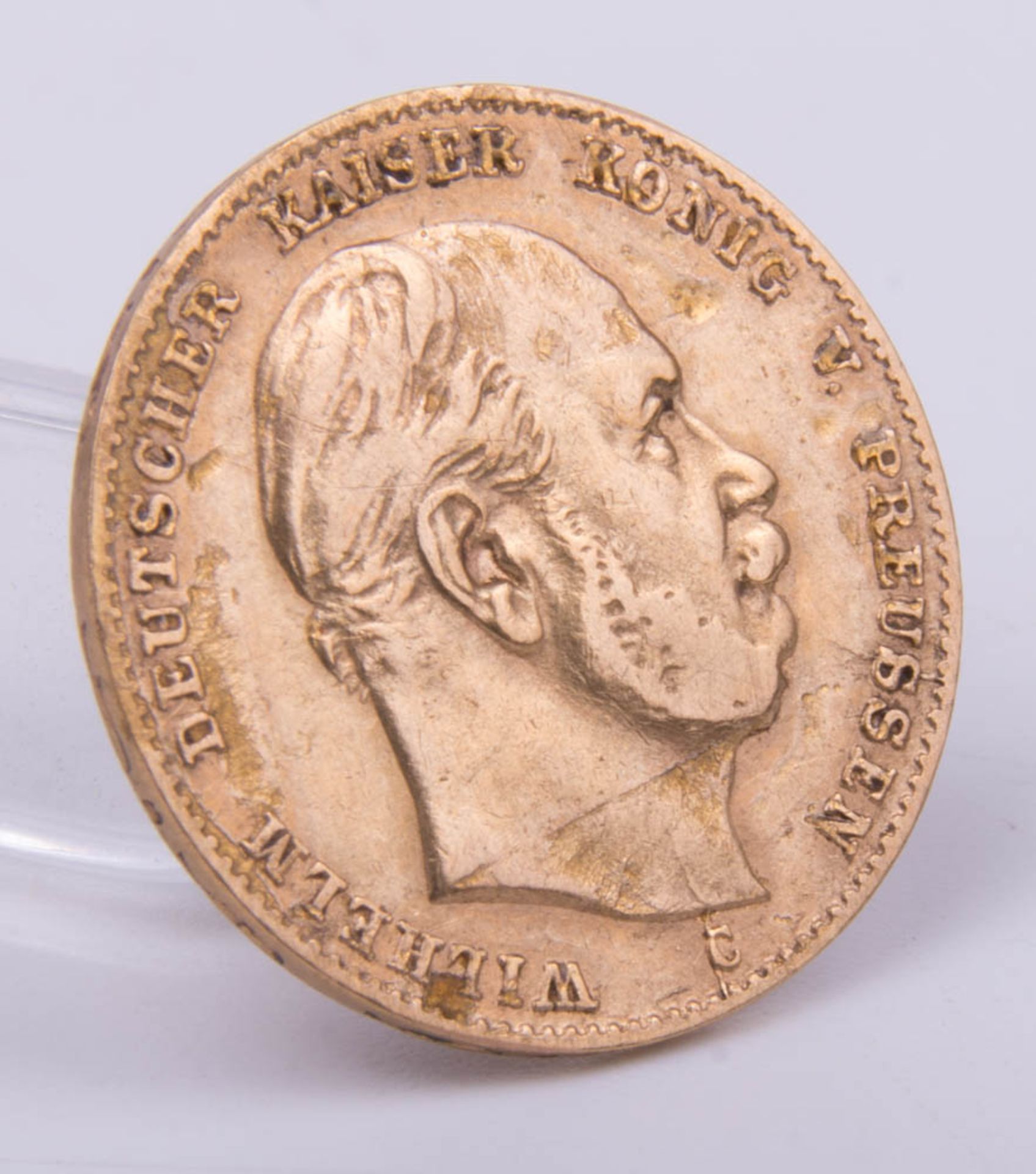Goldmünze 10 Mark 1875, Kaiser Willhelm I. - Bild 2 aus 5