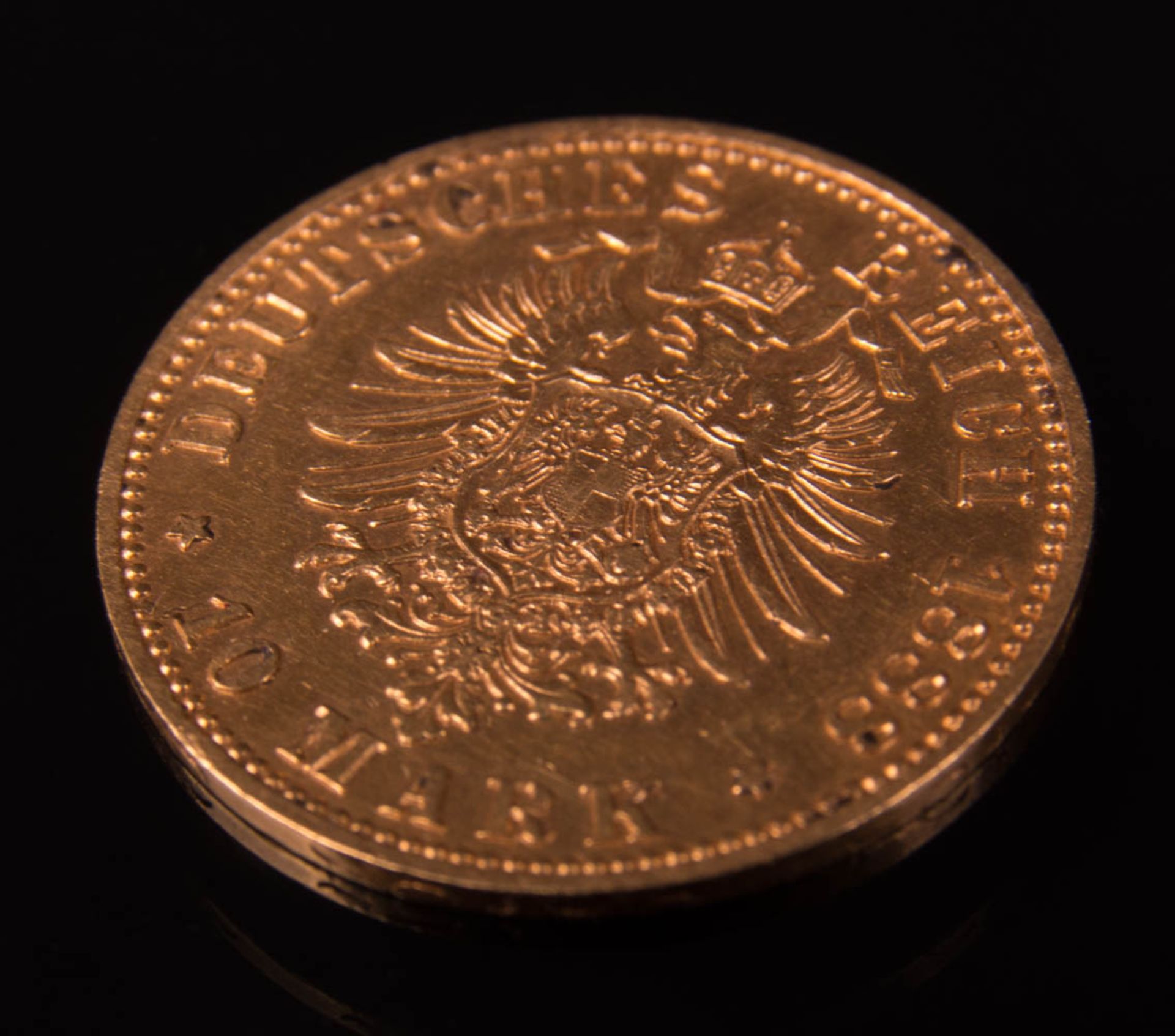 Goldmünze Preussen, 10 Mark 1888, Friedrich III.