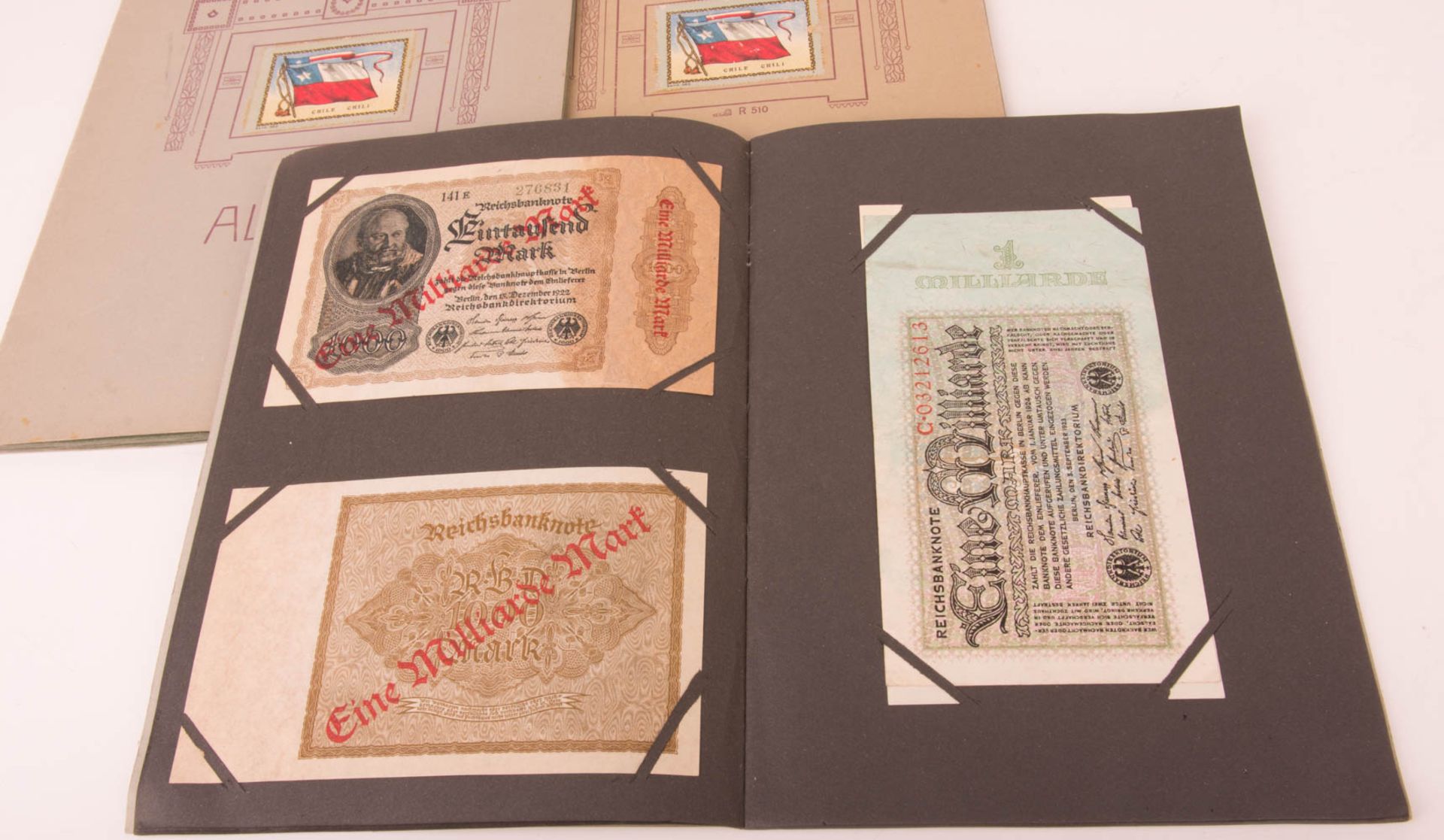 Large assortment banknotes, German Reich - Image 3 of 6