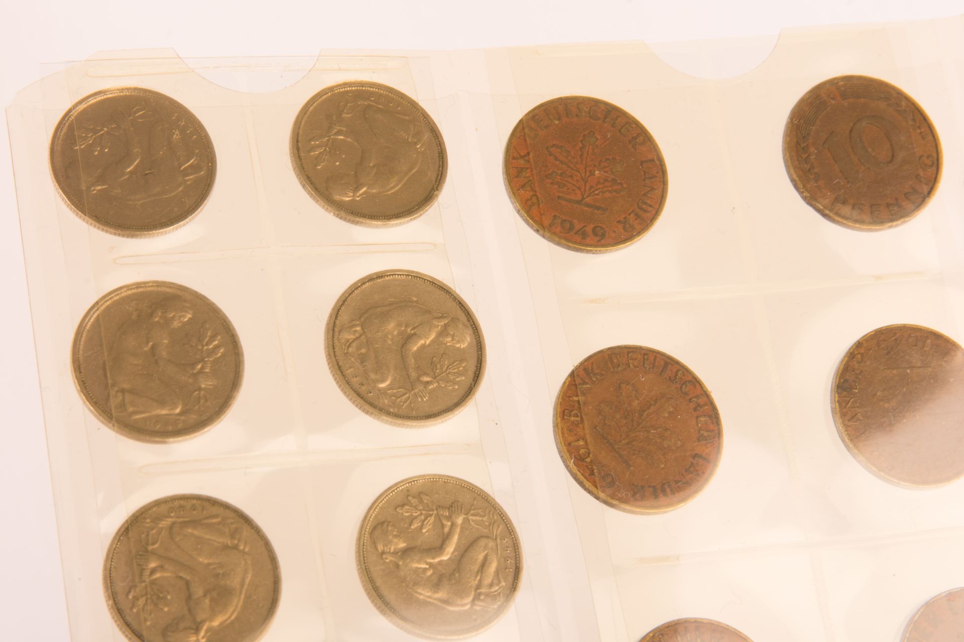 Extensive coin collection mostly DM. - Image 6 of 8