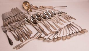 Set of silver plated cutlery, WMF.