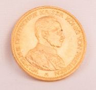 Gold Coin Kaiserreich, 20 Mark 1914, Wilhelm II.