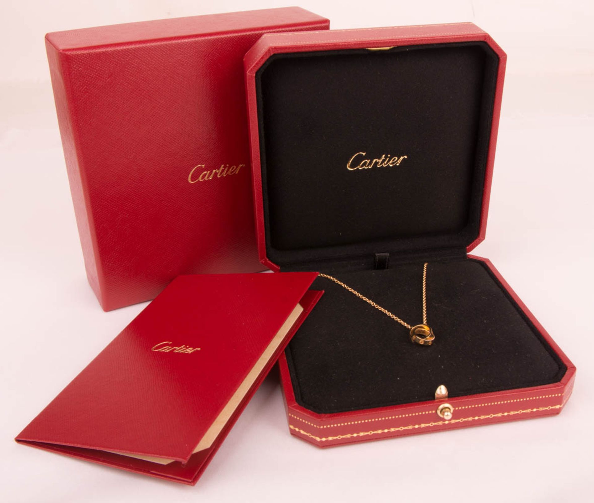 Cartier Love Halskette, 750er Gelbgold.