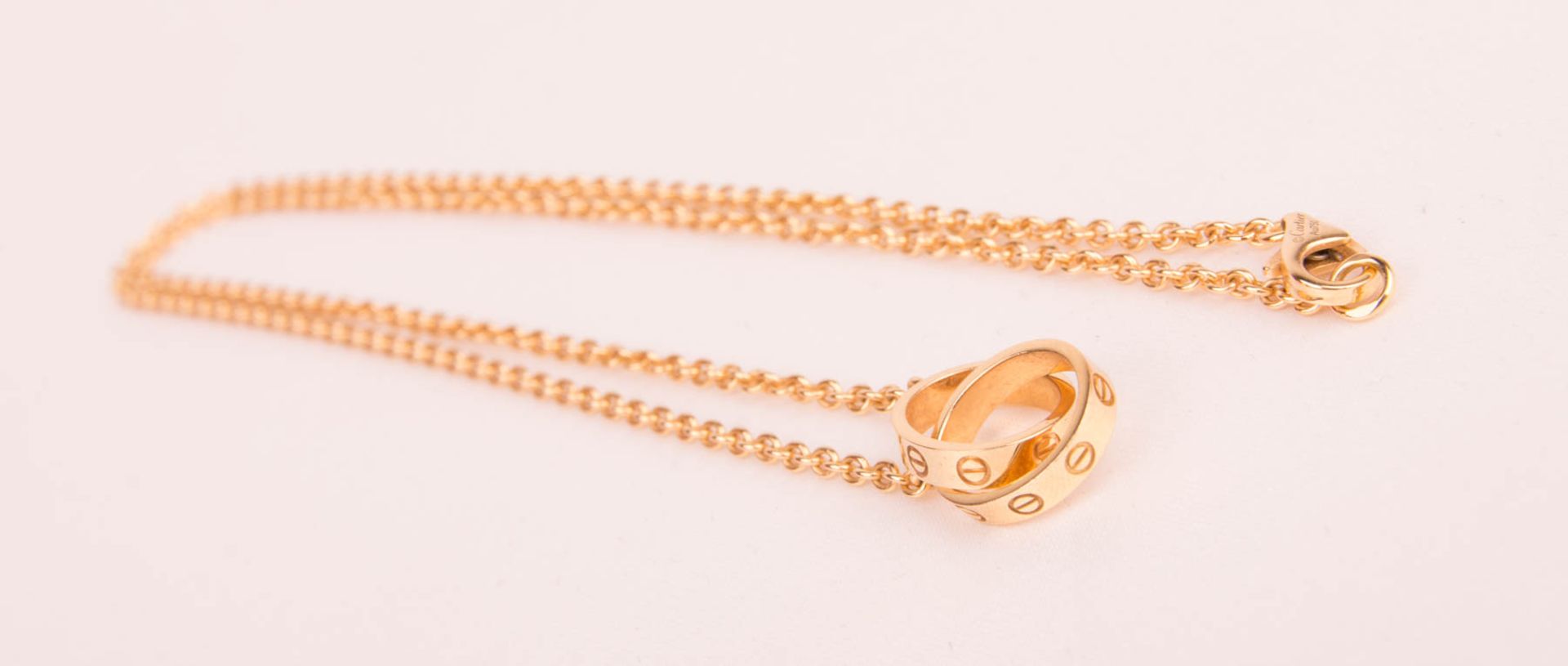 Cartier Love necklace, 750 yellow gold. - Image 3 of 7