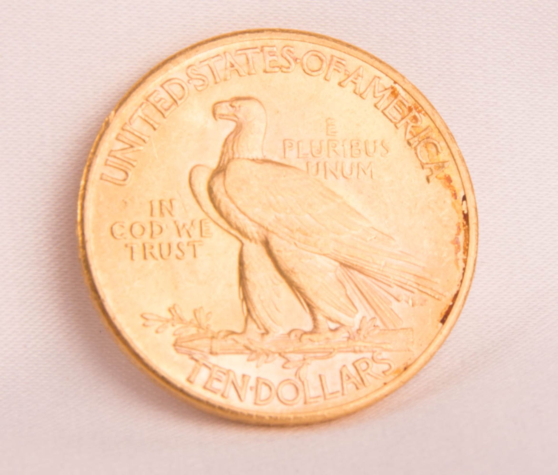 Gold coin 10 Dollars 1926, Indian Head. - Image 2 of 3