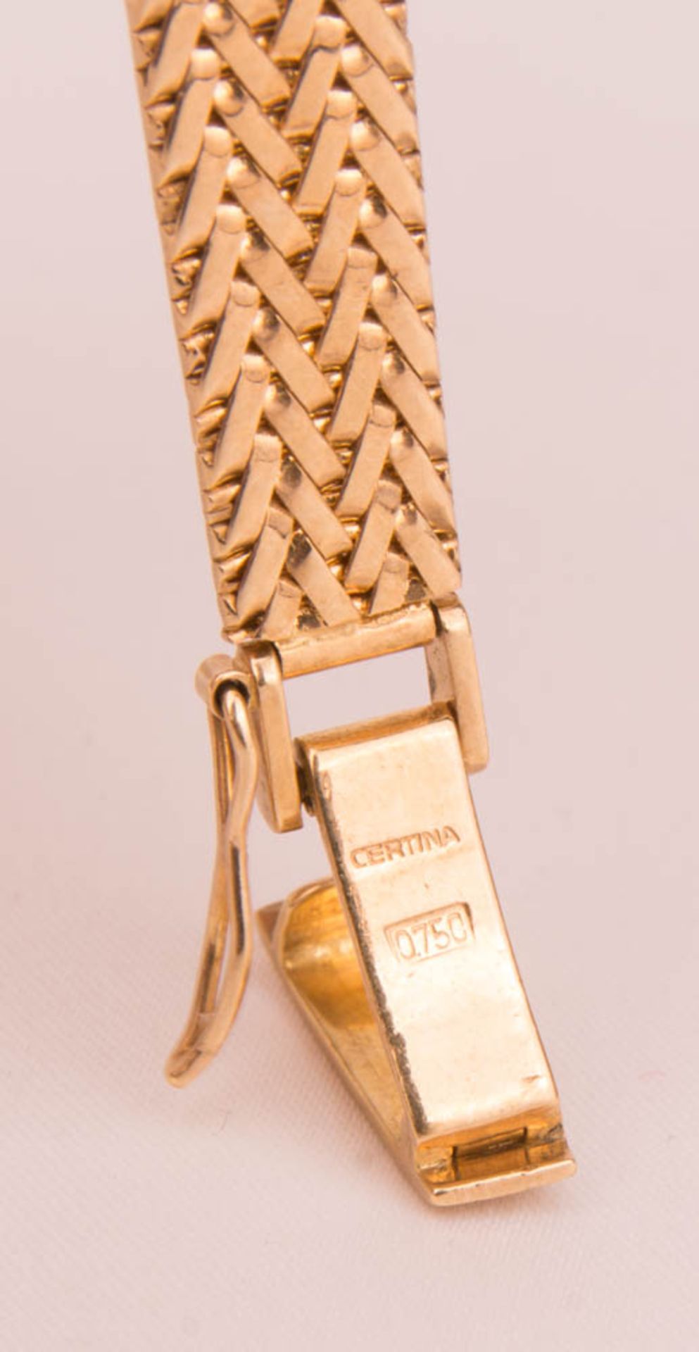 Wrist watch Certina, 750 yellow gold. - Image 6 of 7