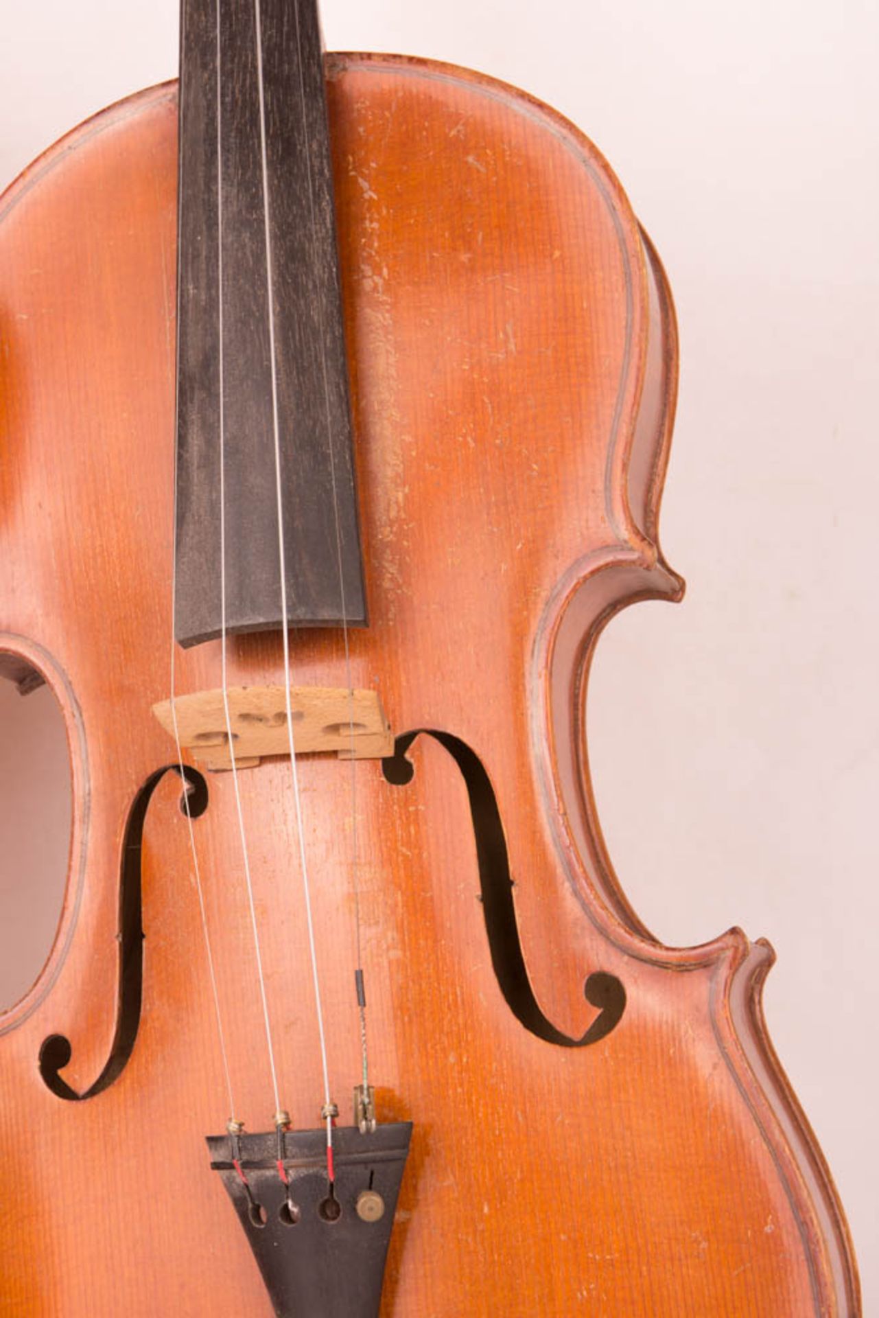 Two violins, Aubert Mirecourt, beginning of the 20th century. - Image 4 of 8