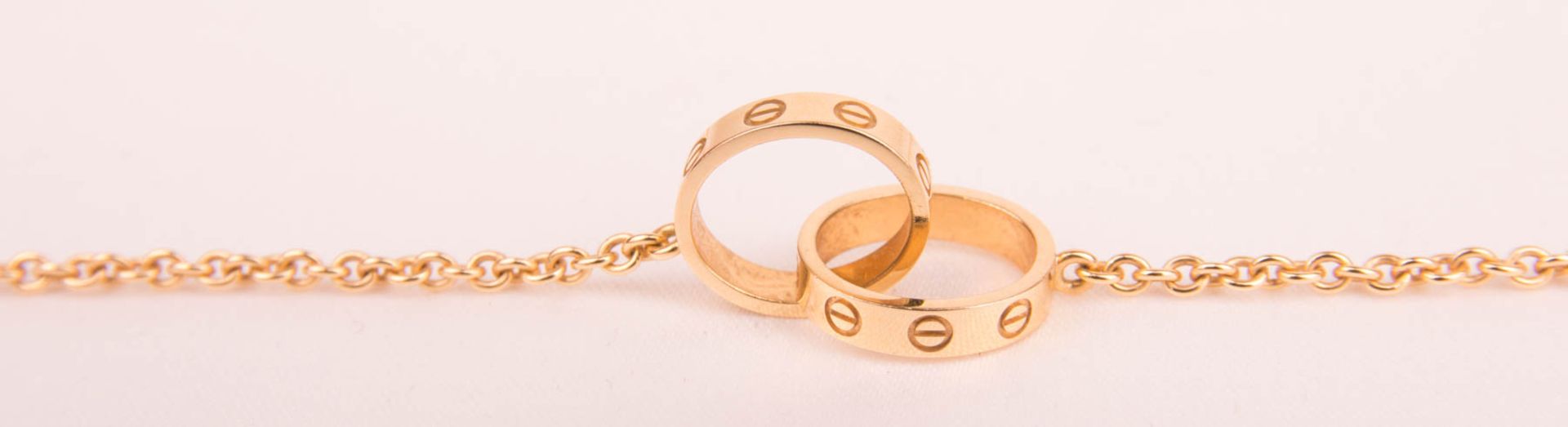 Cartier Love Halskette, 750er Gelbgold. - Bild 5 aus 7