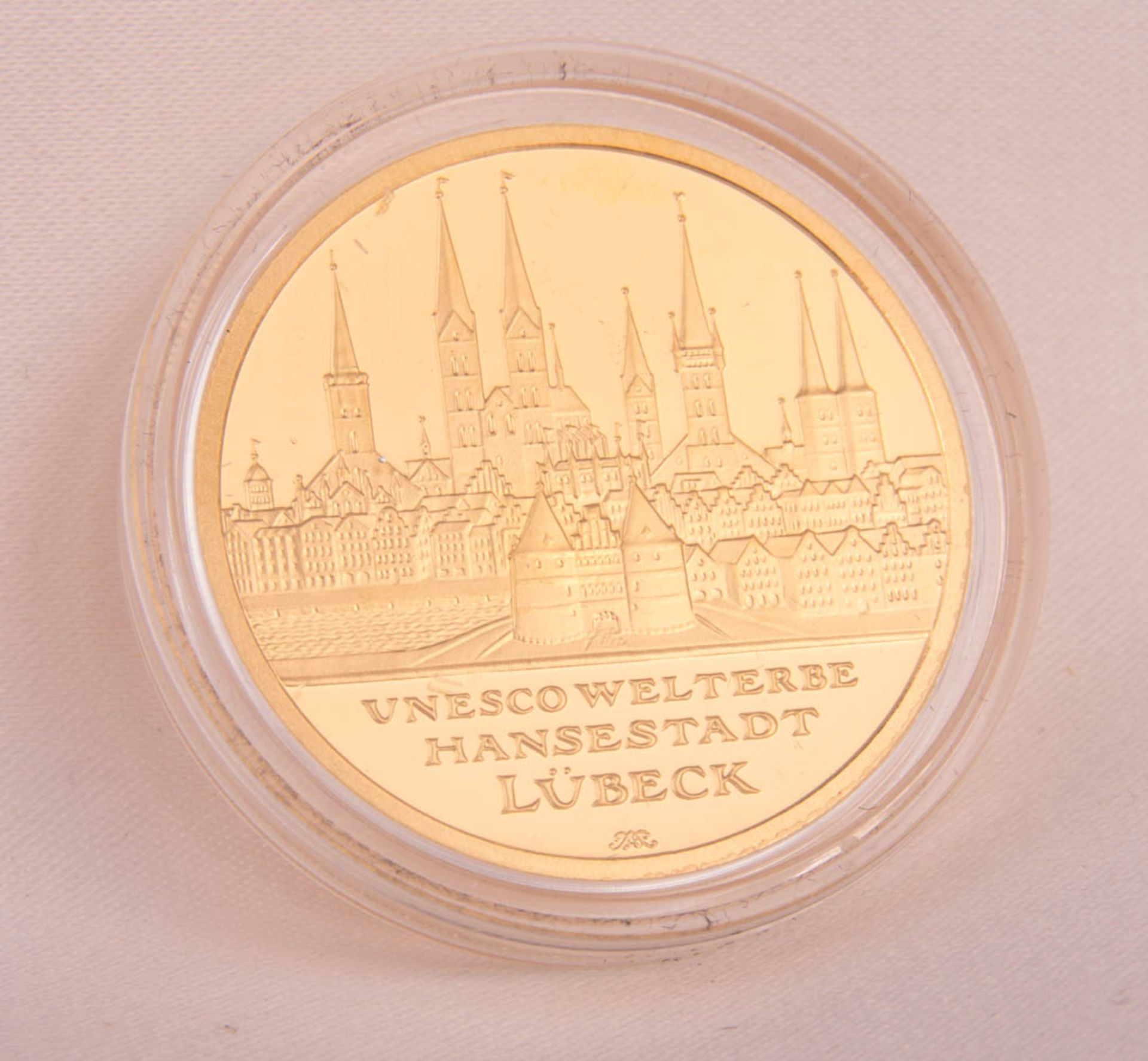 Gold Coin 100 Euro 2007 D, Lübeck. - Image 3 of 6