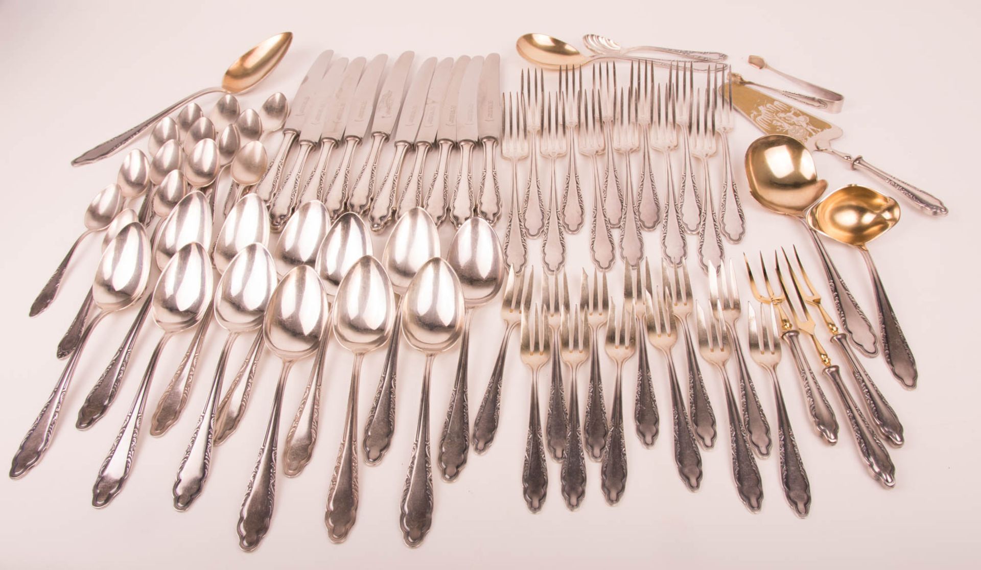 Convolute of silver plated cutlery. - Image 2 of 13