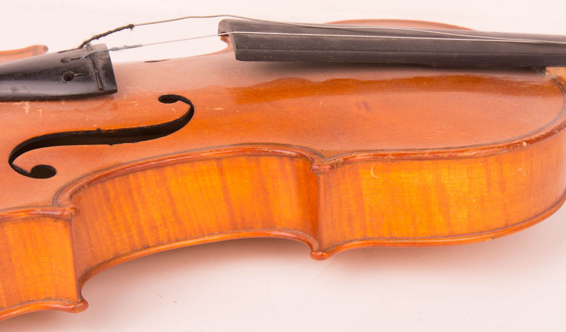 Two violins, Aubert Mirecourt, beginning of the 20th century. - Image 8 of 8