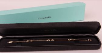 Tiffany & Co. Infinity Armband, 750er Roségold.