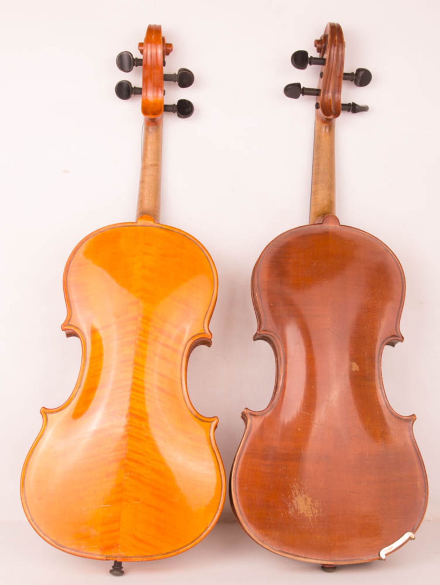 Two violins, Aubert Mirecourt, beginning of the 20th century. - Image 6 of 8