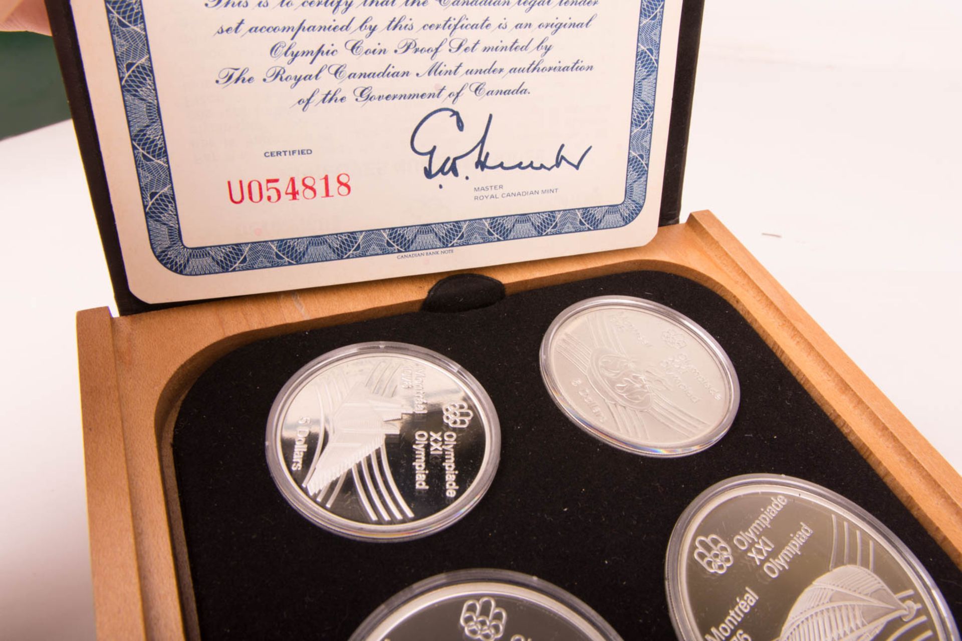 Kanada: 4x Silberset Gedenkmünzen Olympiade 1976. - Bild 2 aus 7