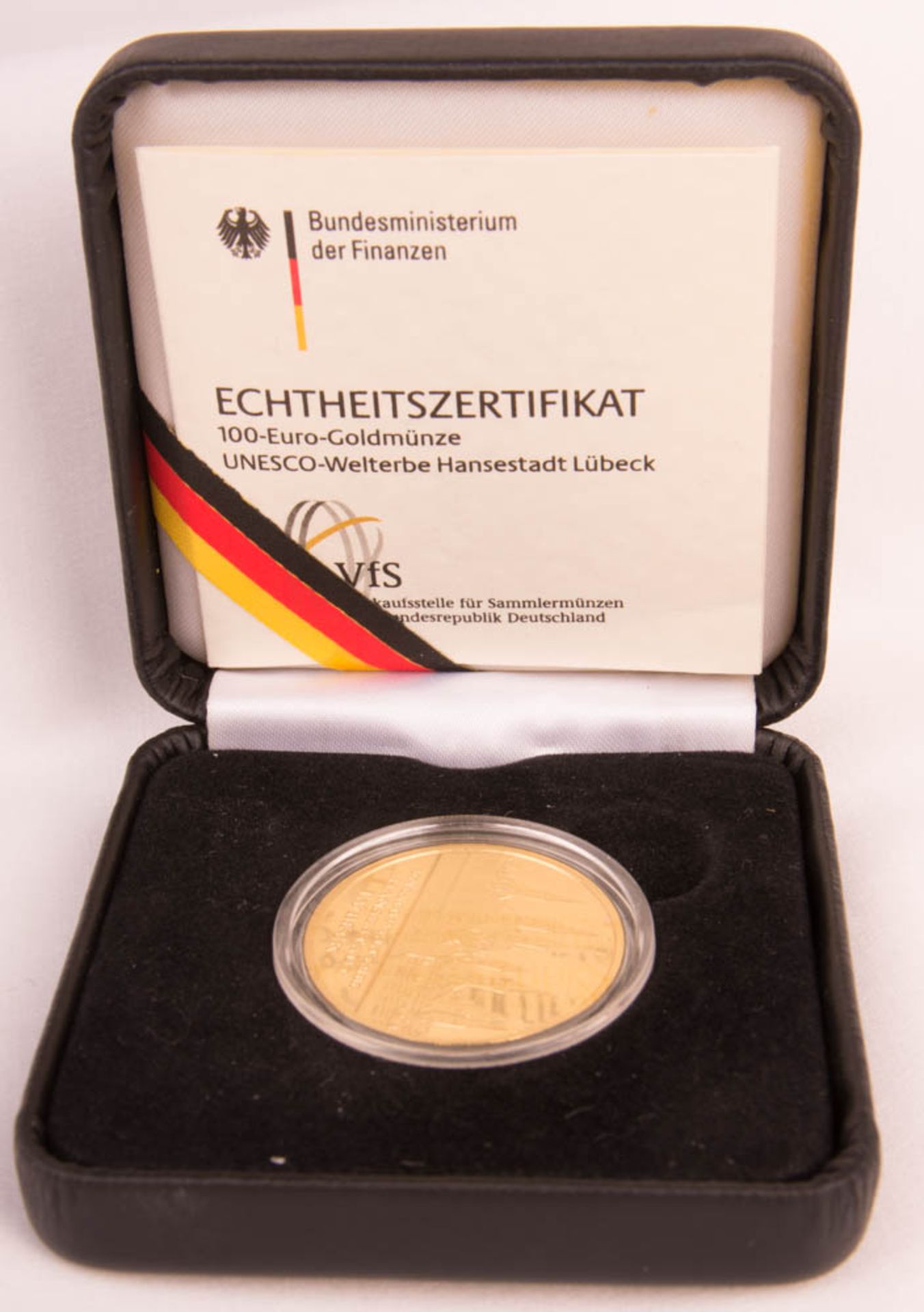 Gold Coin 100 Euro 2007 D, Lübeck. - Image 2 of 6