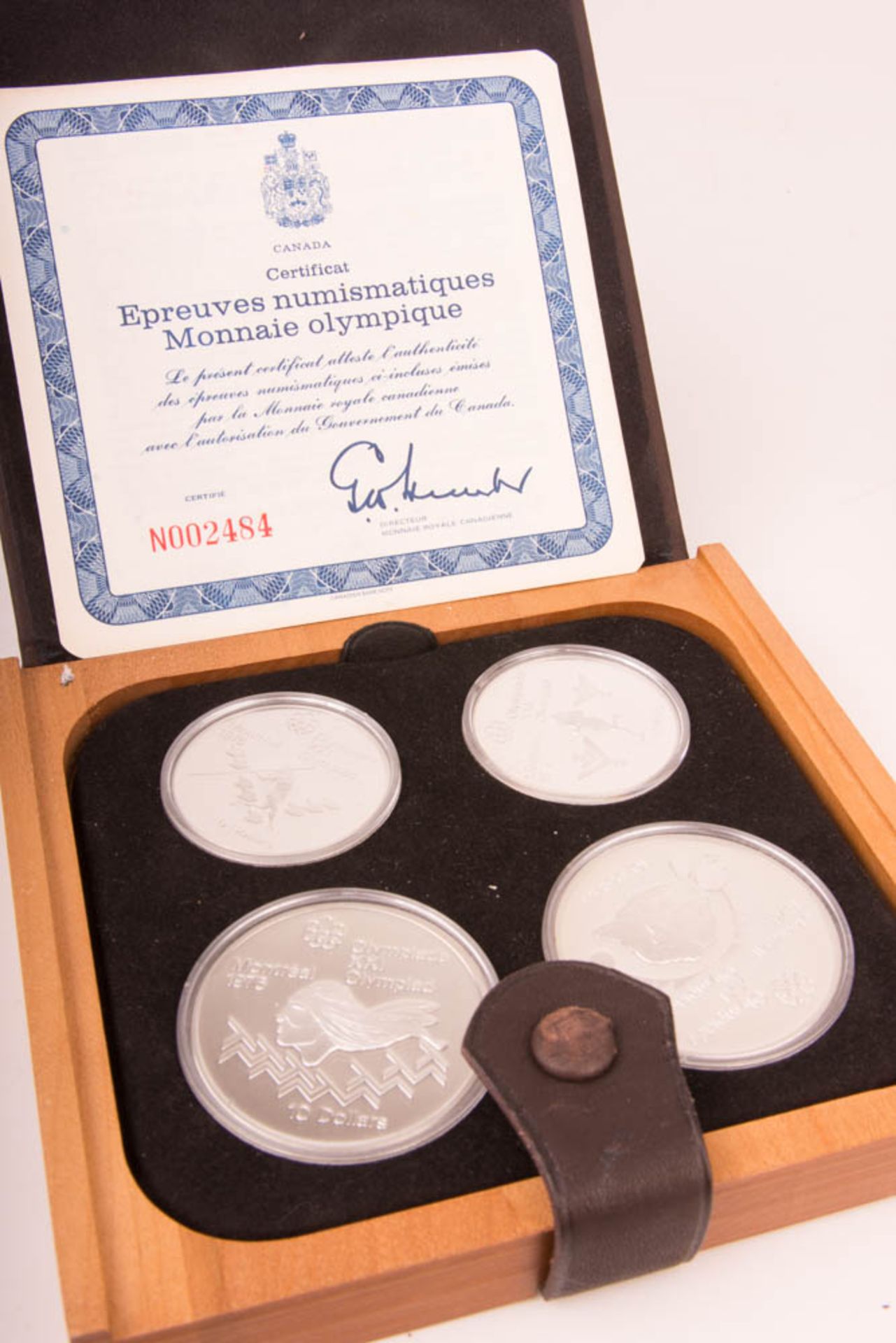 Kanada: 4x Silberset Gedenkmünzen Olympiade 1976. - Bild 3 aus 7