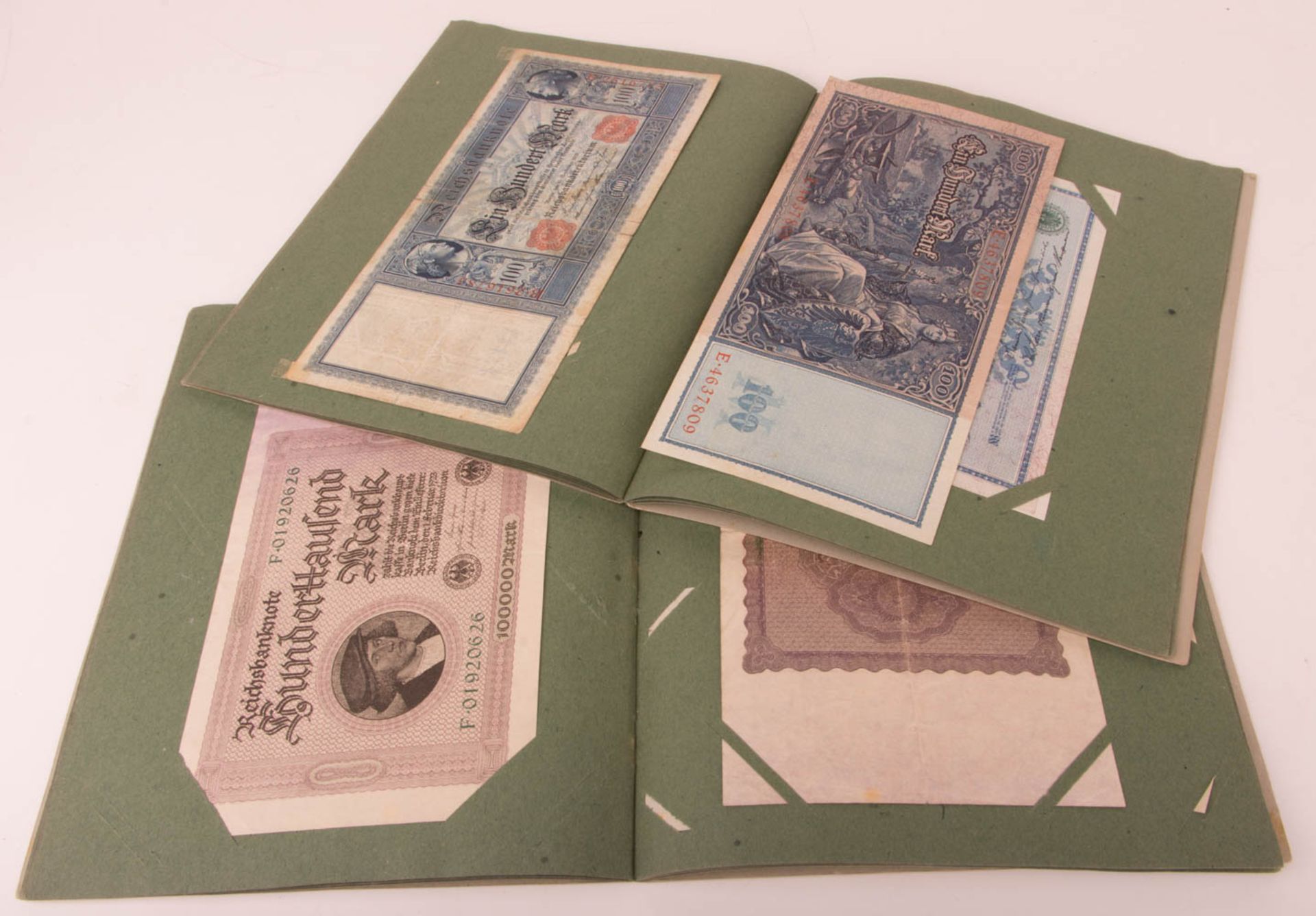 Large assortment banknotes, German Reich - Image 4 of 6