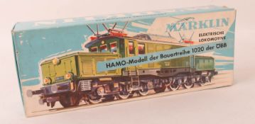 E-Lok 3052 Märklin, HAMO-Modell der Bauartreihe 1020 der ÖBB.