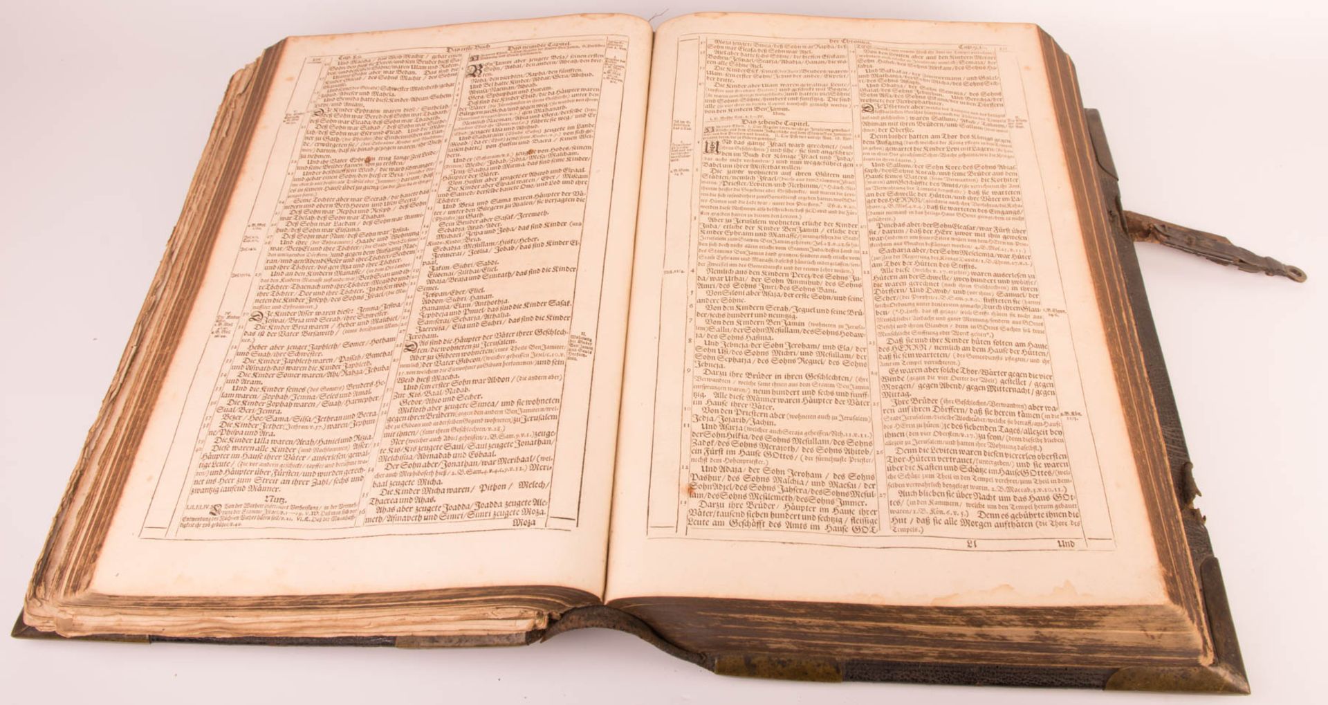 Biblia germanica, Kurfürstenbibel, Joh. Endters Sel. Sohn und Erben, Nürnberg, 1708. - Bild 11 aus 13