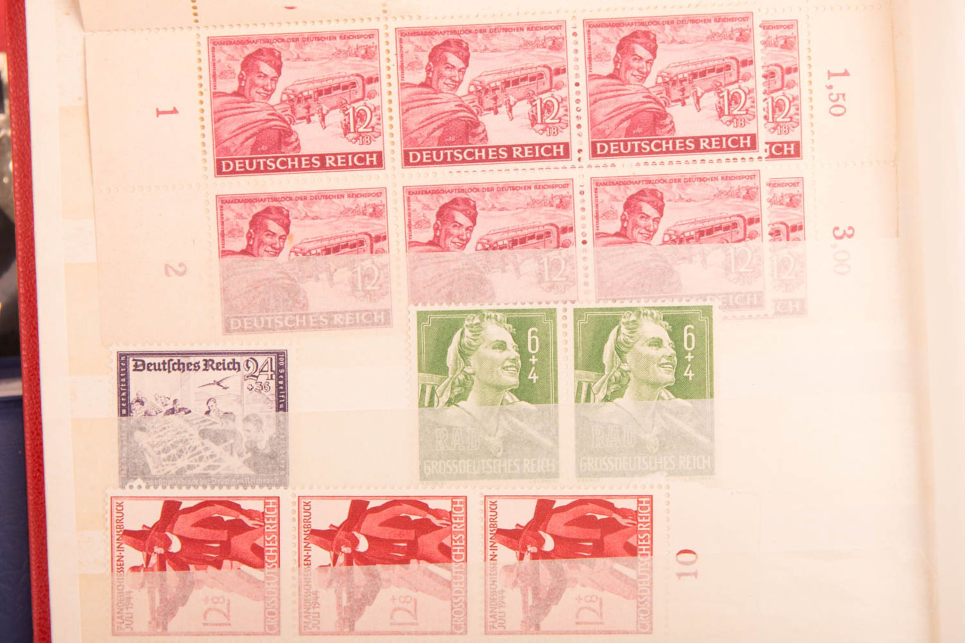 Großsammlung Briefmarken. - Bild 5 aus 11