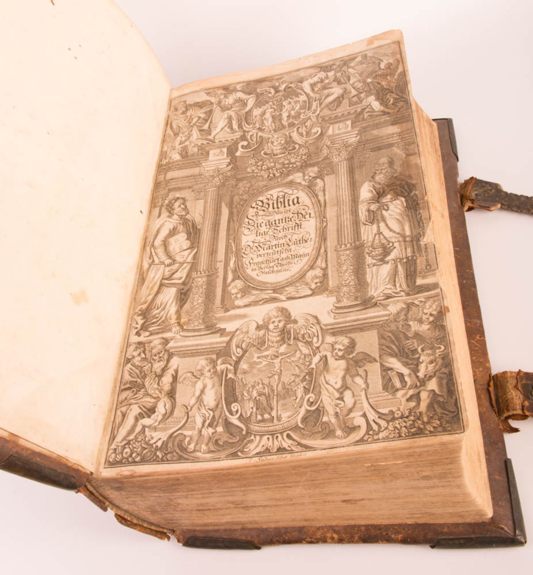 Biblia germanica, Theodor Falkeisen, Frankfurt am Main, 1668.